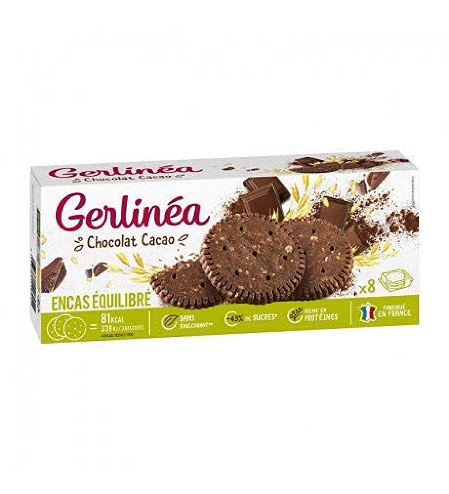 GERBLÉ - Chocolate Raspberry Shortbread 140G - Pack of 2 - best offer