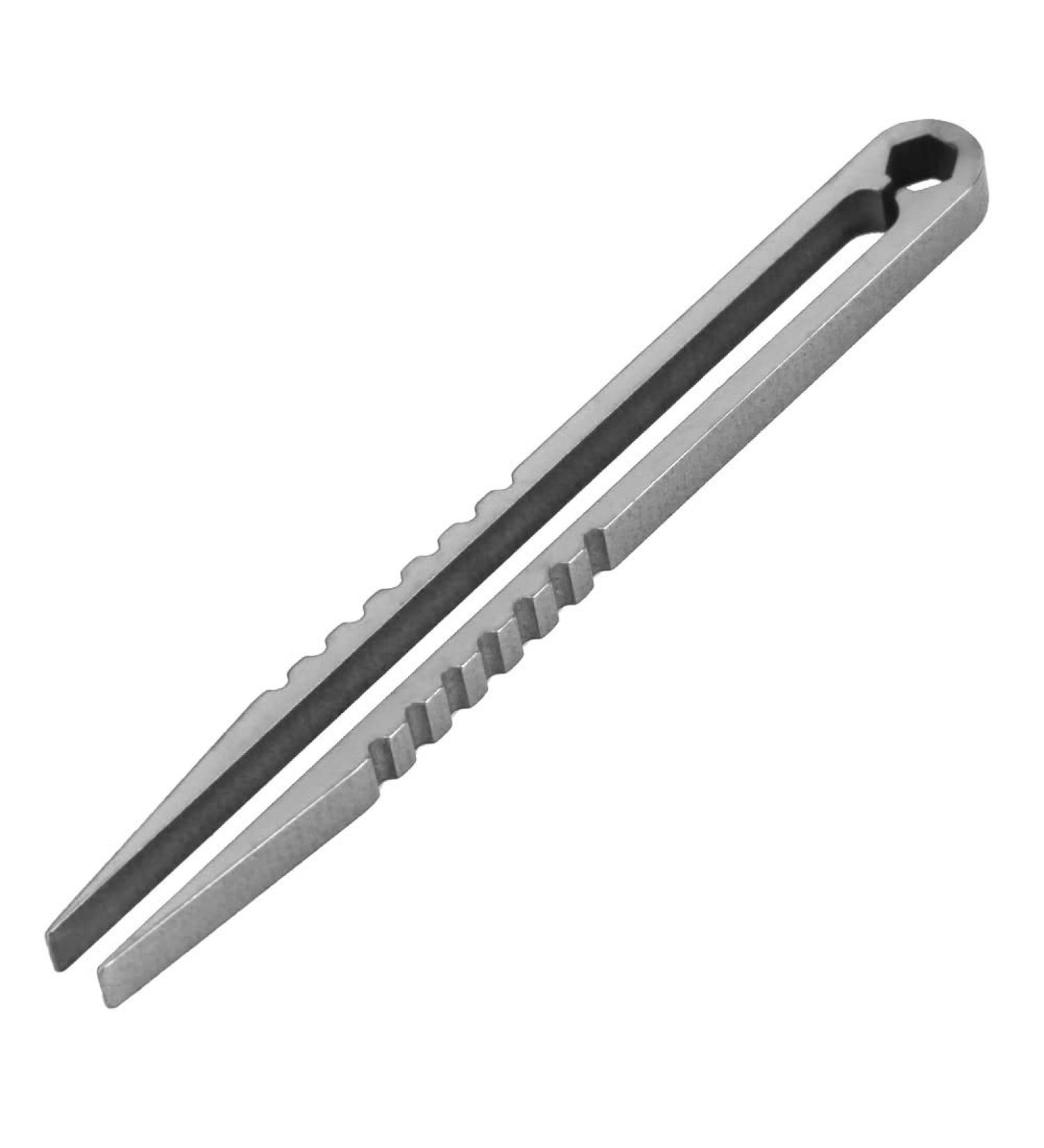 Alomejor Mini Tweezers - Portable Titanium Alloy EDC Tweezers for Men & Women | Natural Color - International Shipping Available - Buy Online on GoSupps.com