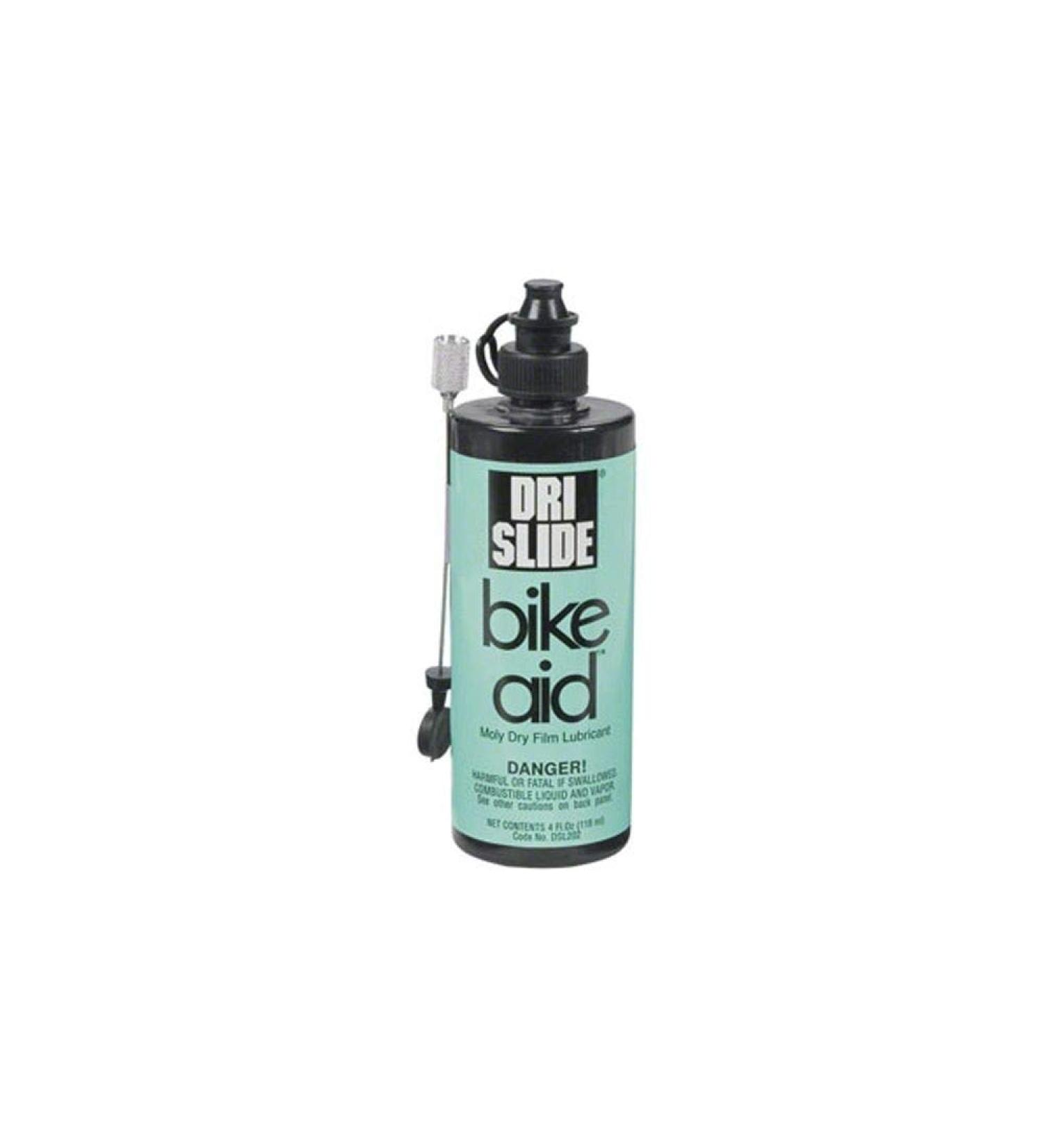 Bike-Aid Dri-Slide 4oz. Lube with Needle Nozzle - Premium Bike Lubricant - Buy Online on GoSupps.com