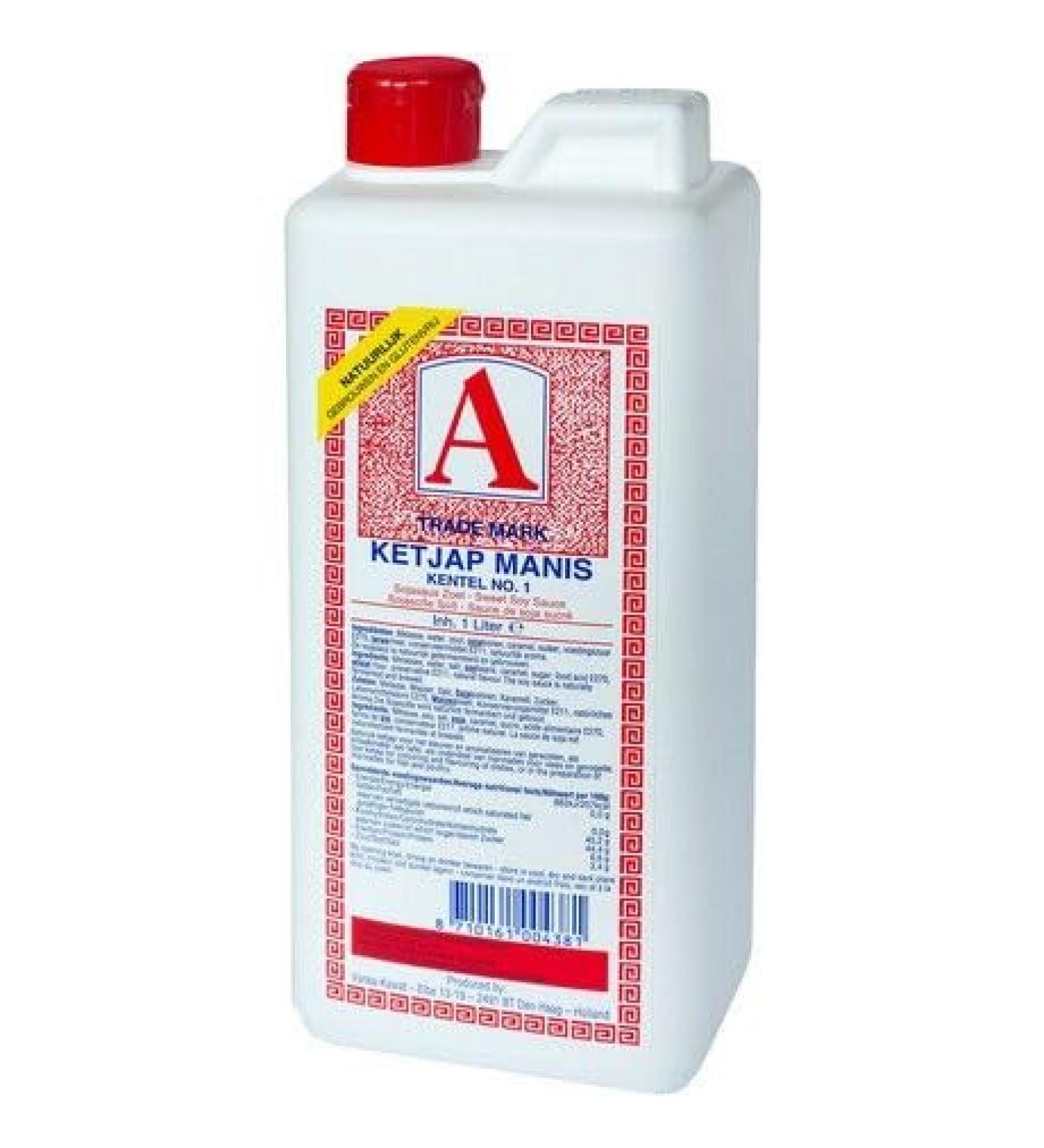 A Trade Mark Sebuya Ketjap Manis Sweet soy sauce authentic Indonesian formula perfect for marinades stirfries and dips 1000 ml