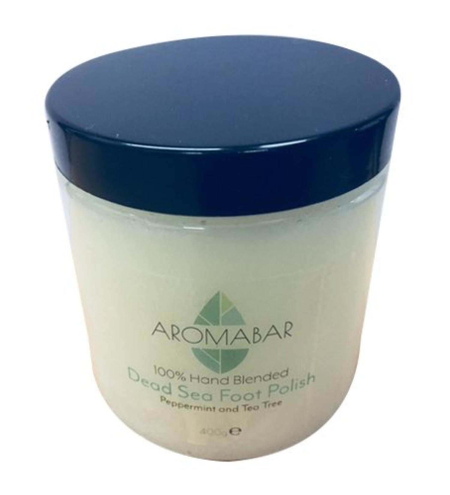 Dead Sea Salt & Coconut Oil Foot Polish Scrub 400g with Peppermint & Tea Tree