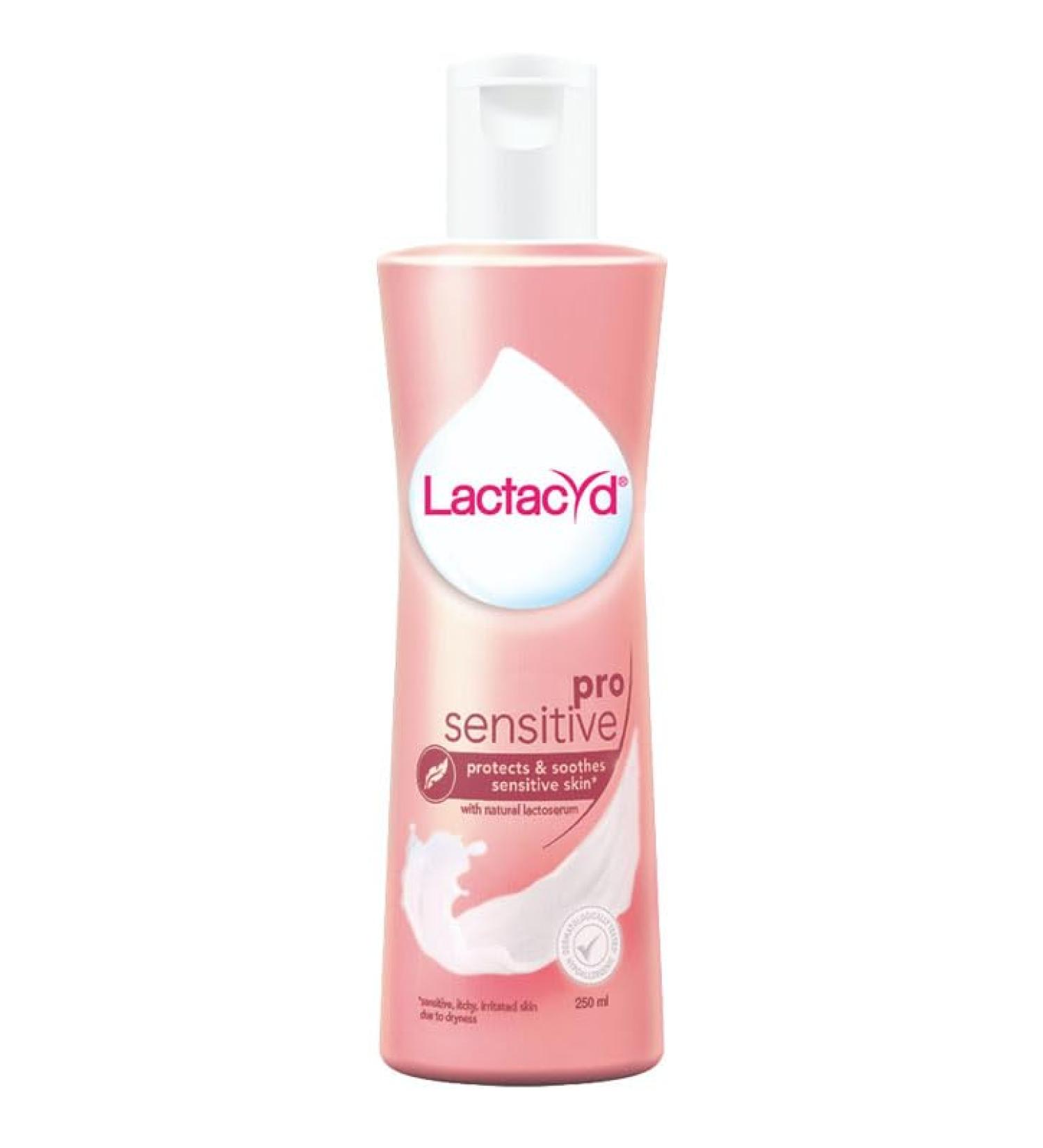 Buy Lactacyd PRO Sensitive Feminine Wash 250ml - Gentle Care for Sensitive Skin - International Shipping - Buy Online on GoSupps.com