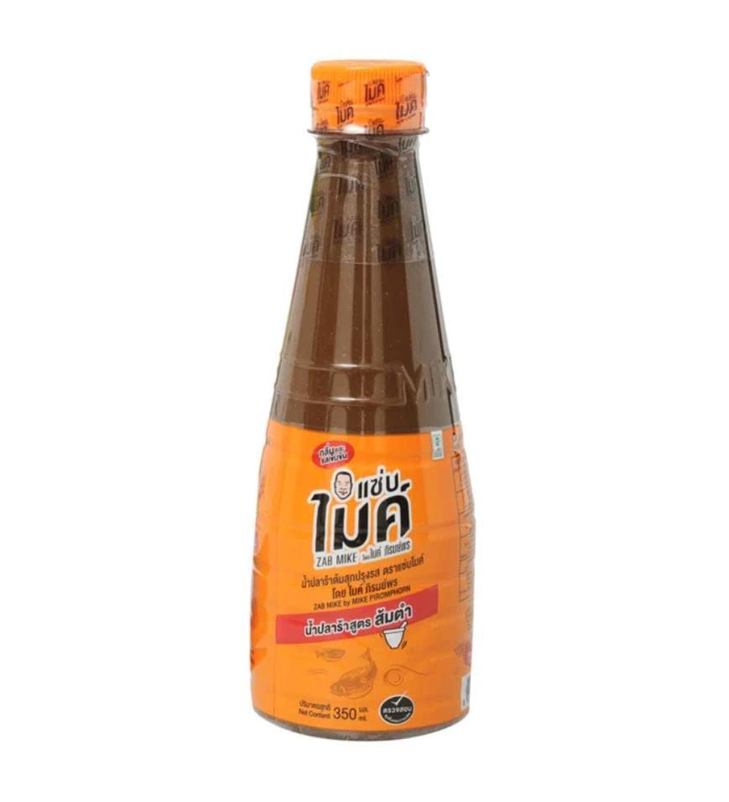 ZAB MIKE Thai Fermented Fish Sauce Papaya Salad Formula (Som Tum) - 100% Pasteurized - Buy Online on GoSupps.com