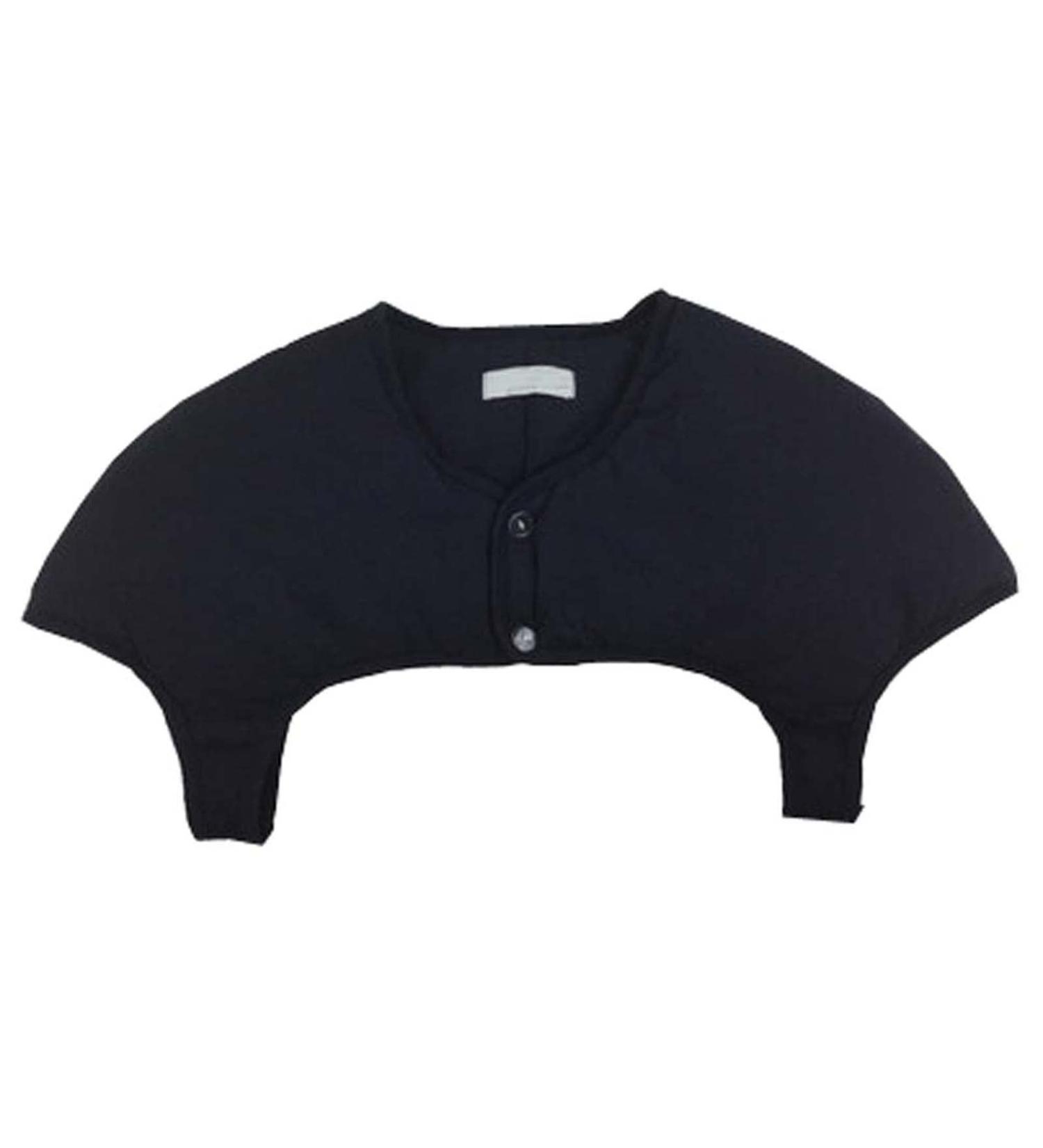 Thick Shoulder & Neck Warmer for Arthritis Relief | Pain Relief Support for Shoulders & Neck - Black - Buy Online on GoSupps.com