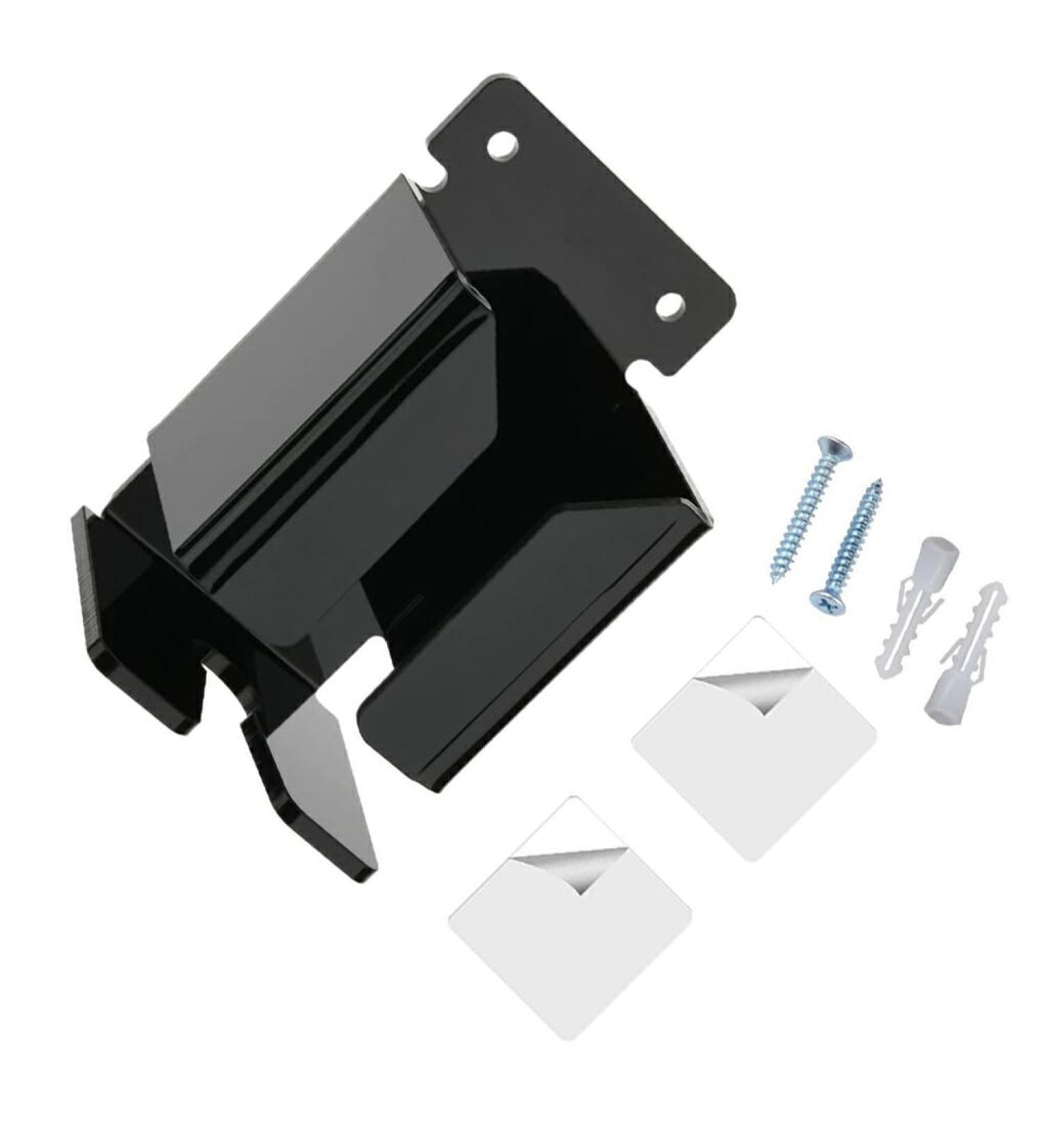 Allayu Razor Holder - Space-Saving Acrylic Razor Accessories | Durable & Exquisite Black Design for Organized Grooming - Buy Online on GoSupps.com