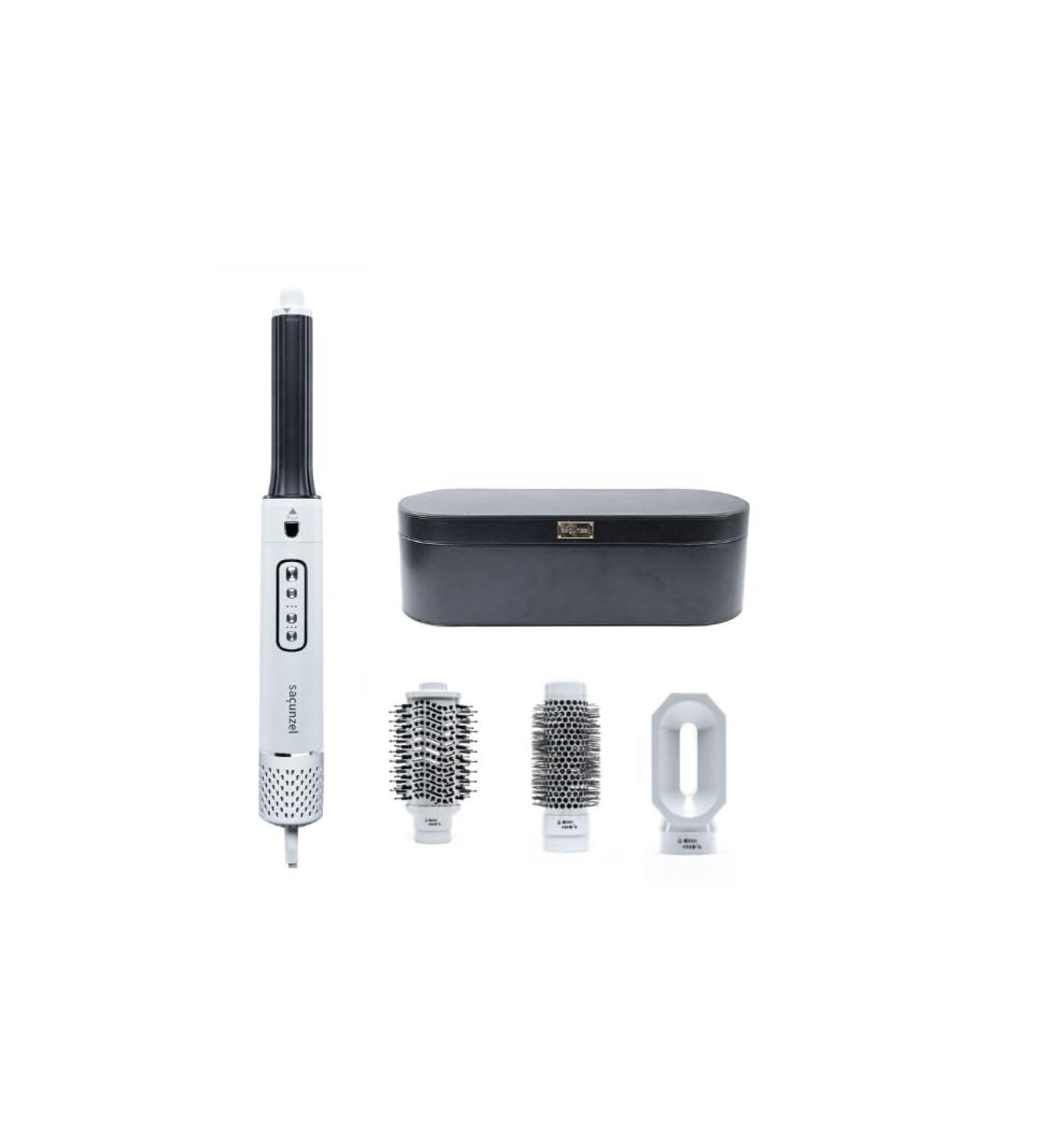 4-in-1 Hair Styling Tool: High-Speed Hair Dryer Brush & Curler | Fast Drying with Negative Ionic Technology - Buy Online on GoSupps.com