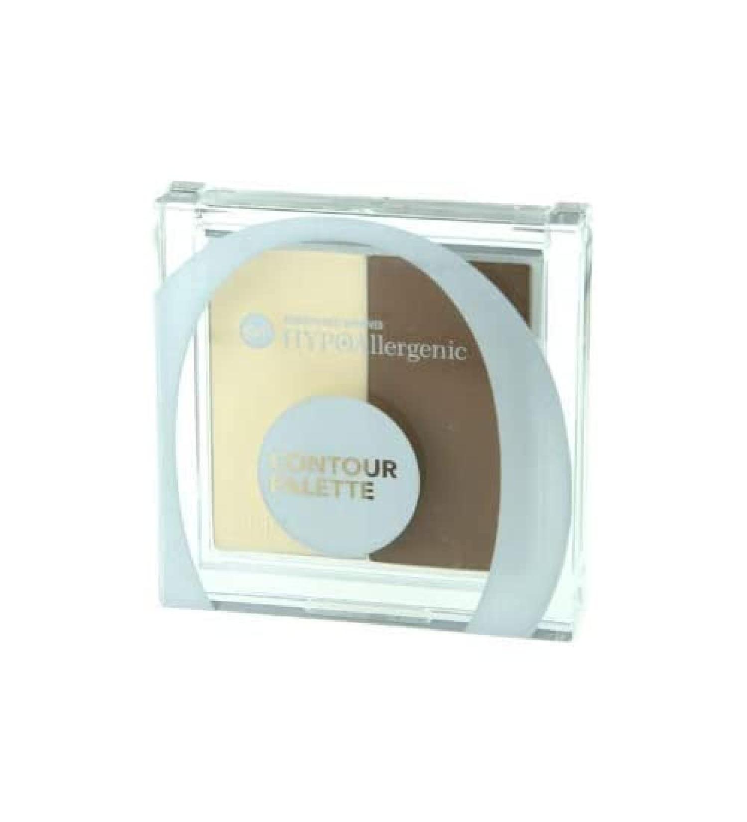 HypoAllergenic Contour Palette No. 01 Contents: 10g facial contouring palette with highlighter and bronzer NA