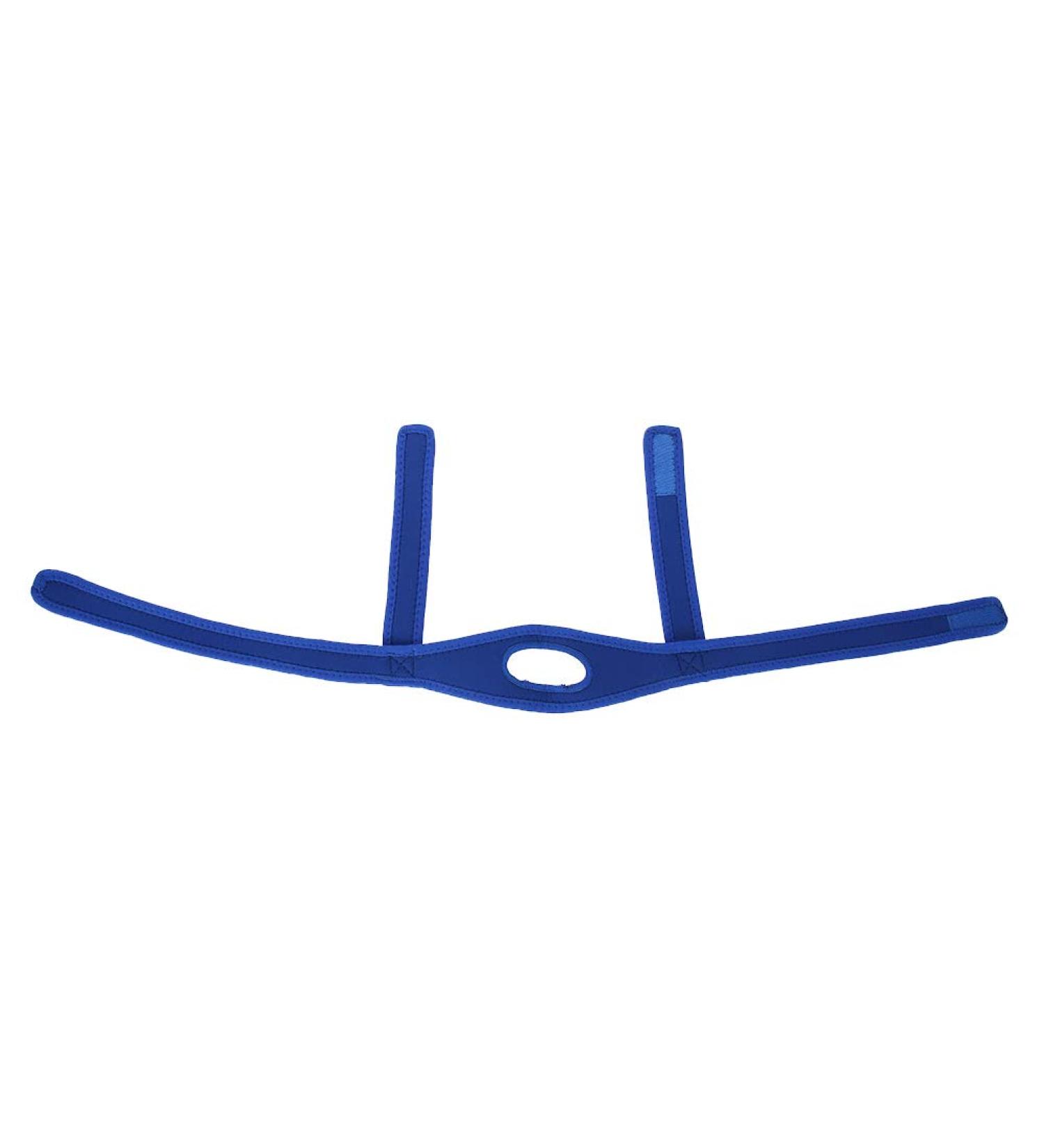 Adjustable Anti-Snore Chin Strap Headband - Blue | Snoring Solution - Buy Online on GoSupps.com