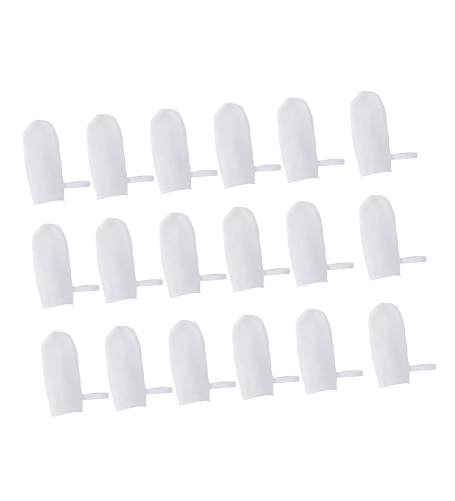 Shop Minkissy 18-Piece Baby Toothbrush Set | Gentle Gauze Fingerlings for 12+ Months | Effective Milk Stain Cleaning - Buy Online on GoSupps.com