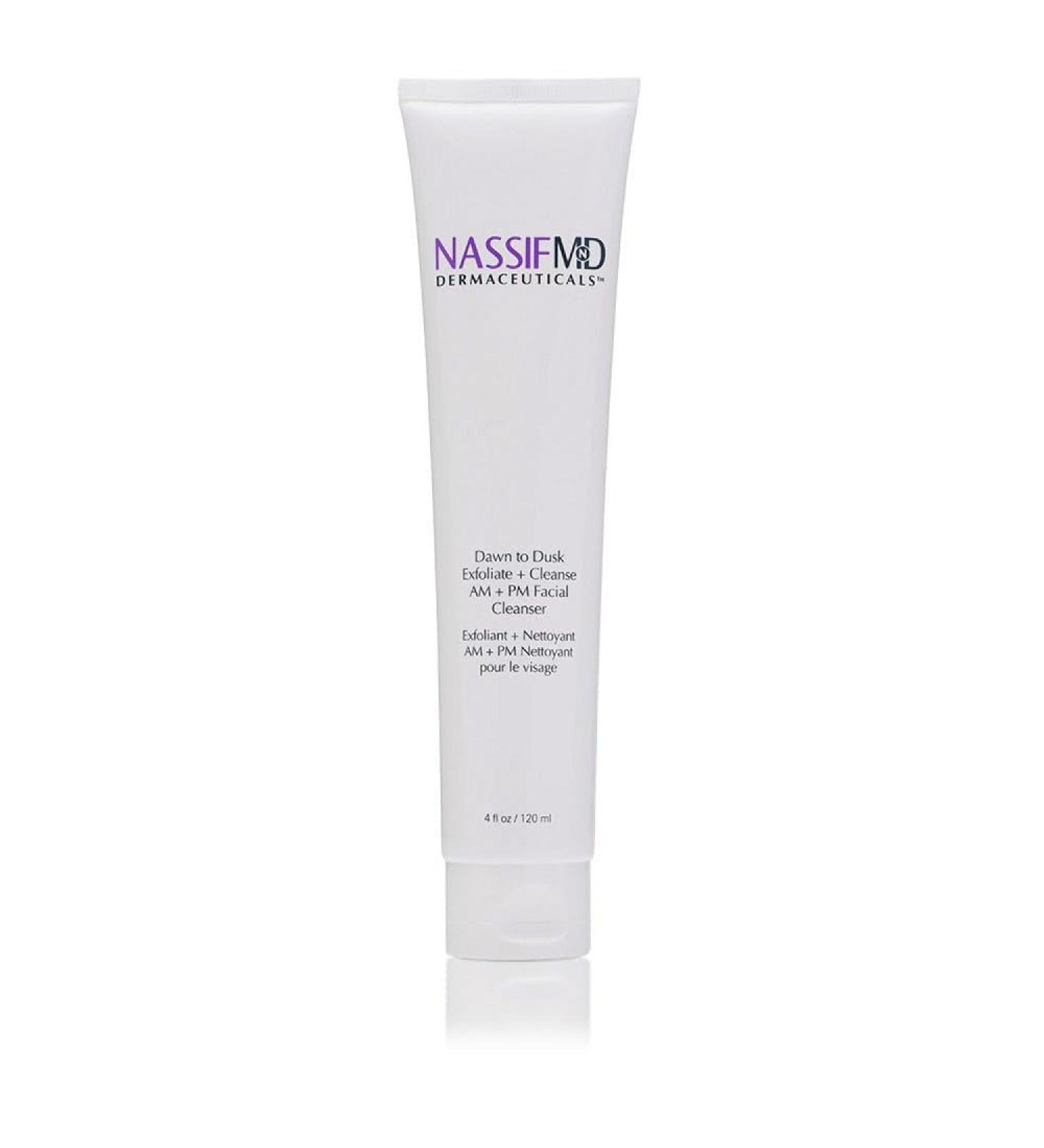 NassifMD Dawn to Dusk Foaming Facial Cleanser Vegan Cleanser Face Wash for Women Gentle and Hydrating Cream Wash for Dry or Oily Skin Hydrating - Buy Online on GoSupps.com