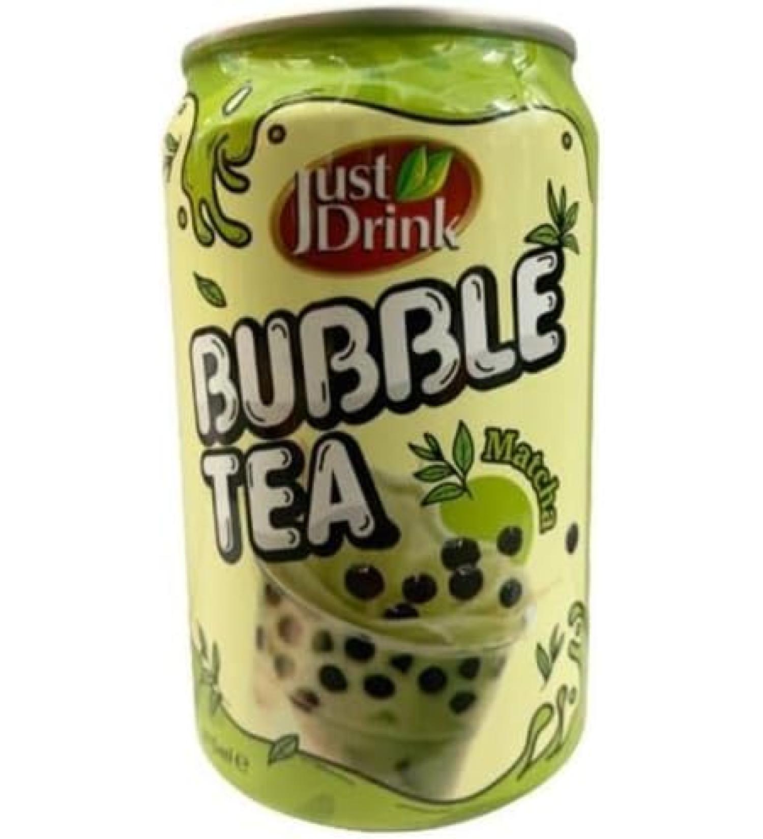 BUBBLE TEA Matcha Flavour 315ml (Just Drink) (Pack Of 3) Delicious Tasty And Twisty Treat Gift Hamper For Christmas Birthday Easter Gift - Buy Online on GoSupps.com