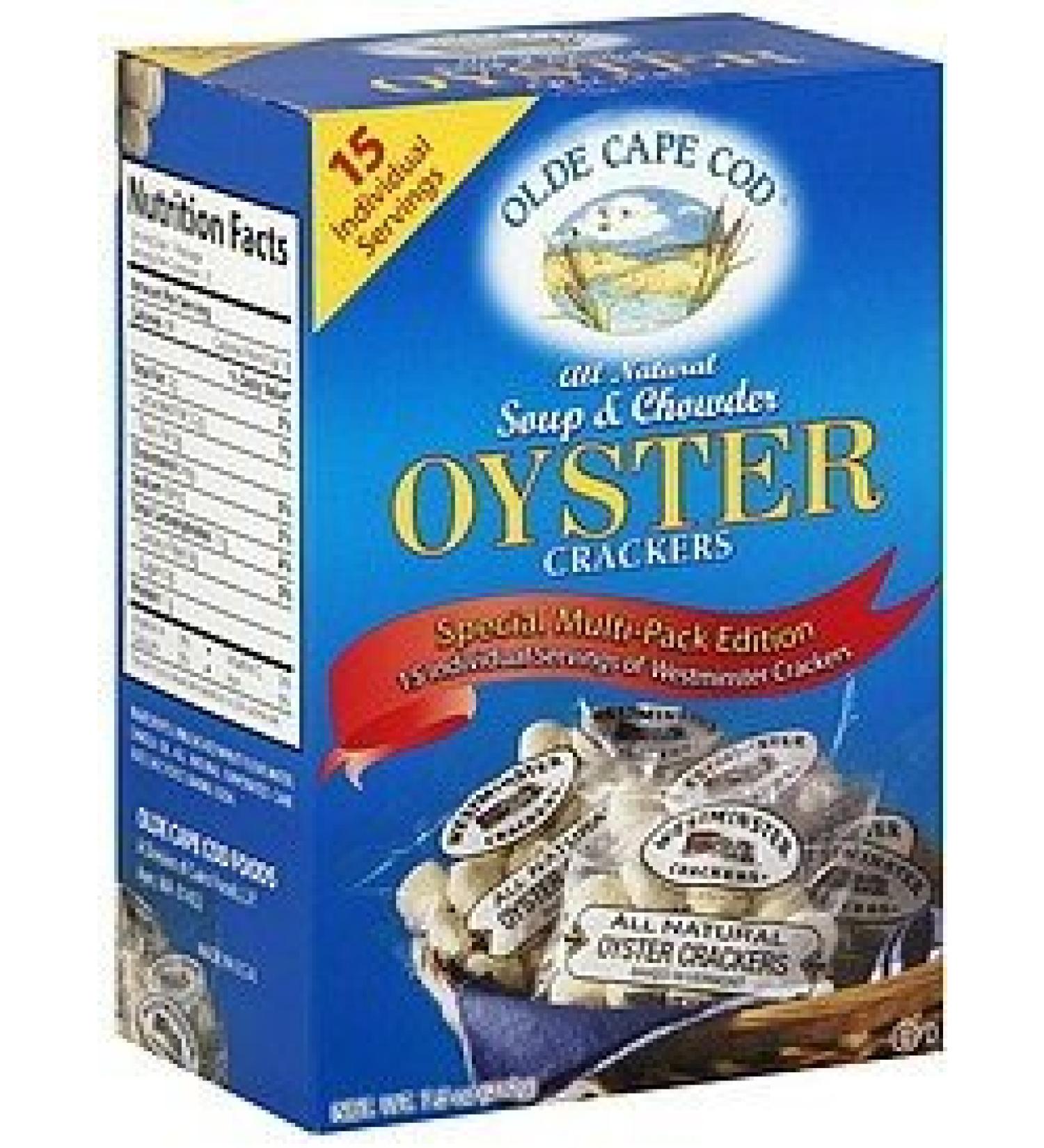 Olde Cape Cod Oyster Cracker Multi Pack 7.5 oz