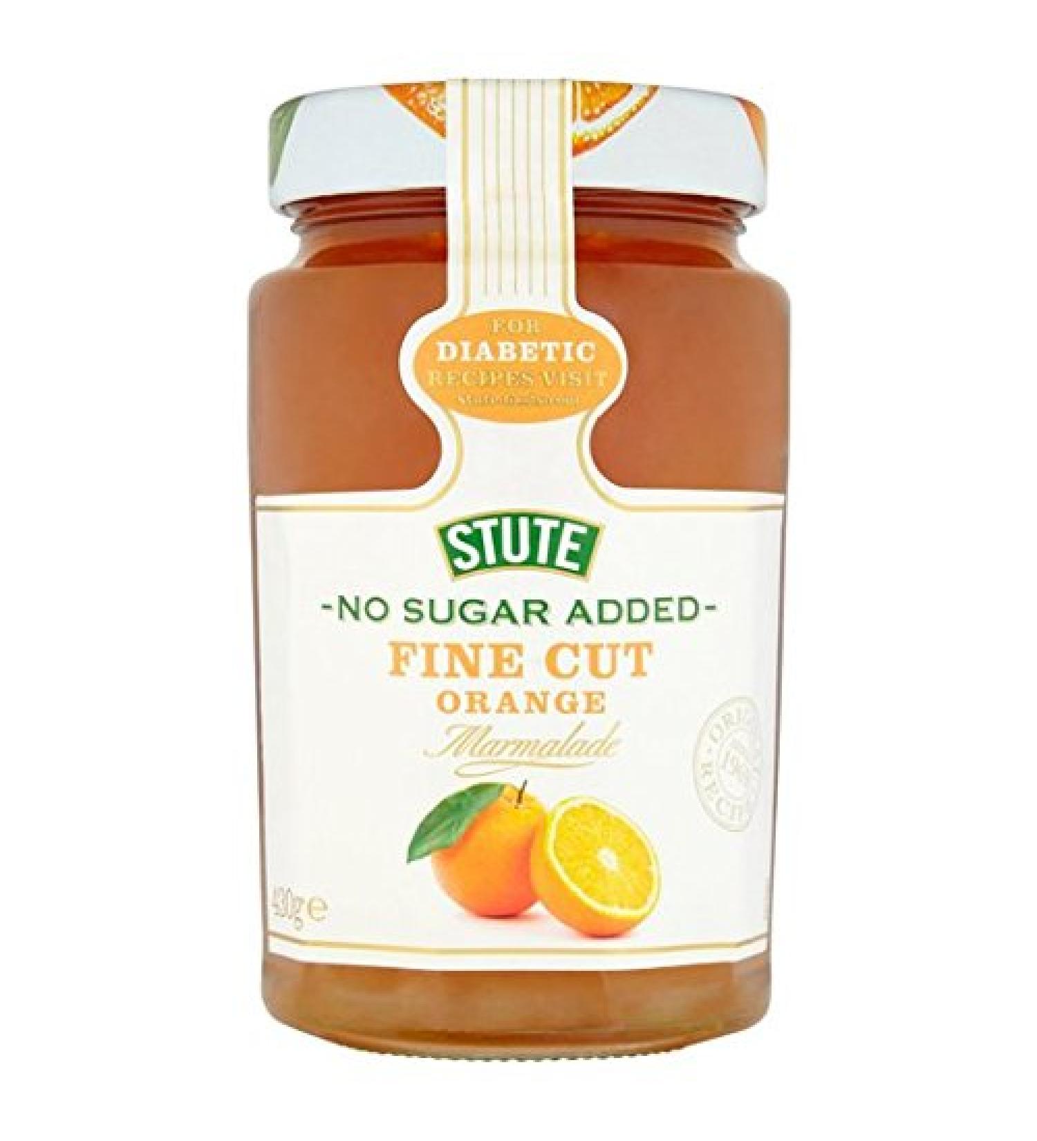 Stute Diabetic No Sugar Added Fine Cut Marmalade 430g