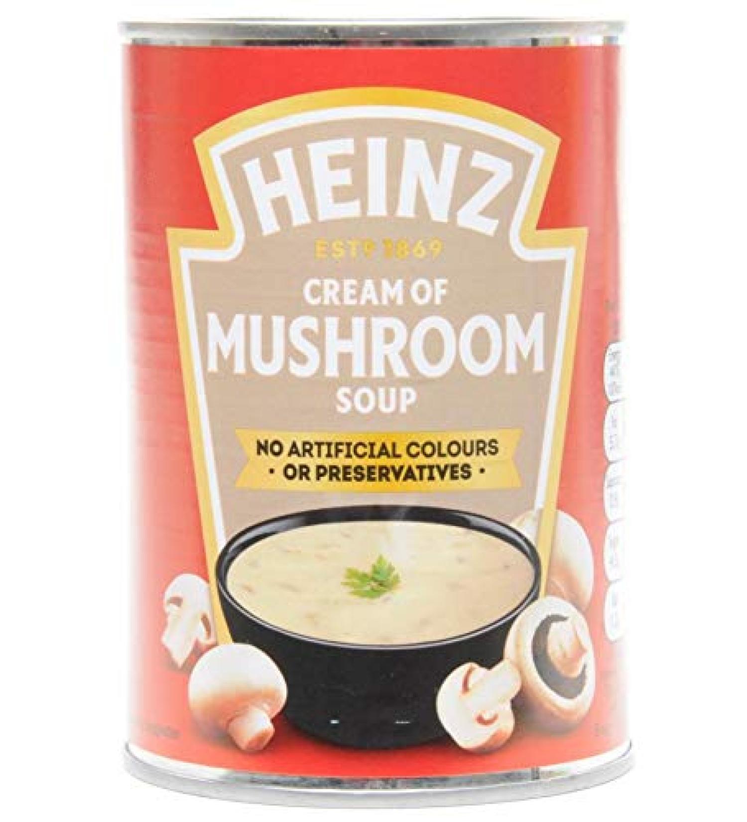 HEINZ Heinz Classic Soups (cream of mushroom soup 3 x 400g)