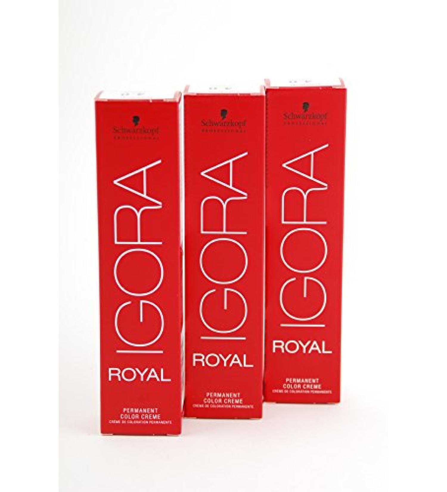 Schwarzkopf Schwarzkopf Igora Royal 6 - 1 Pack of 3 60 ml Bottles