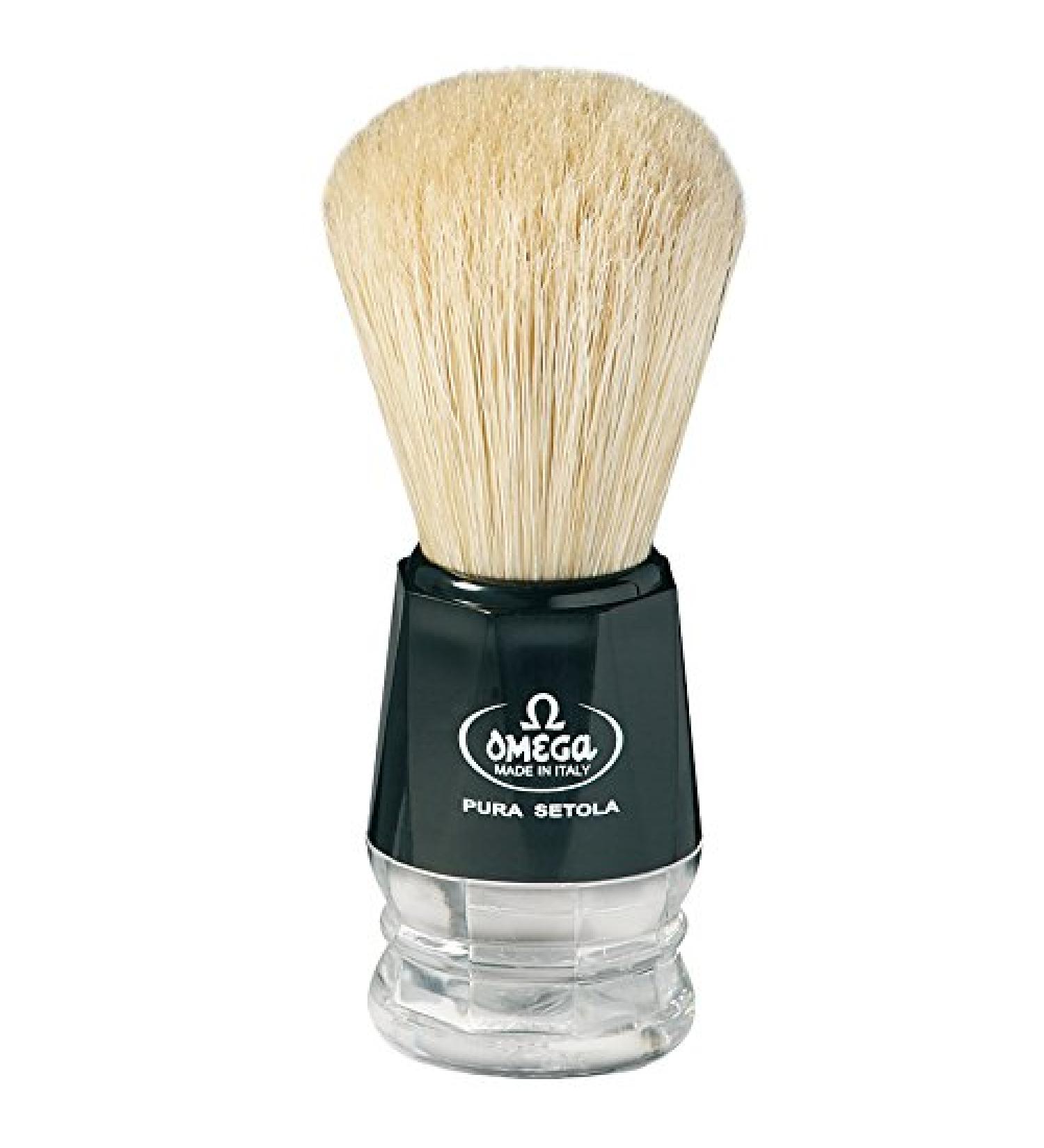 Omega 10019-100% Boar Bristle Shaving Brush