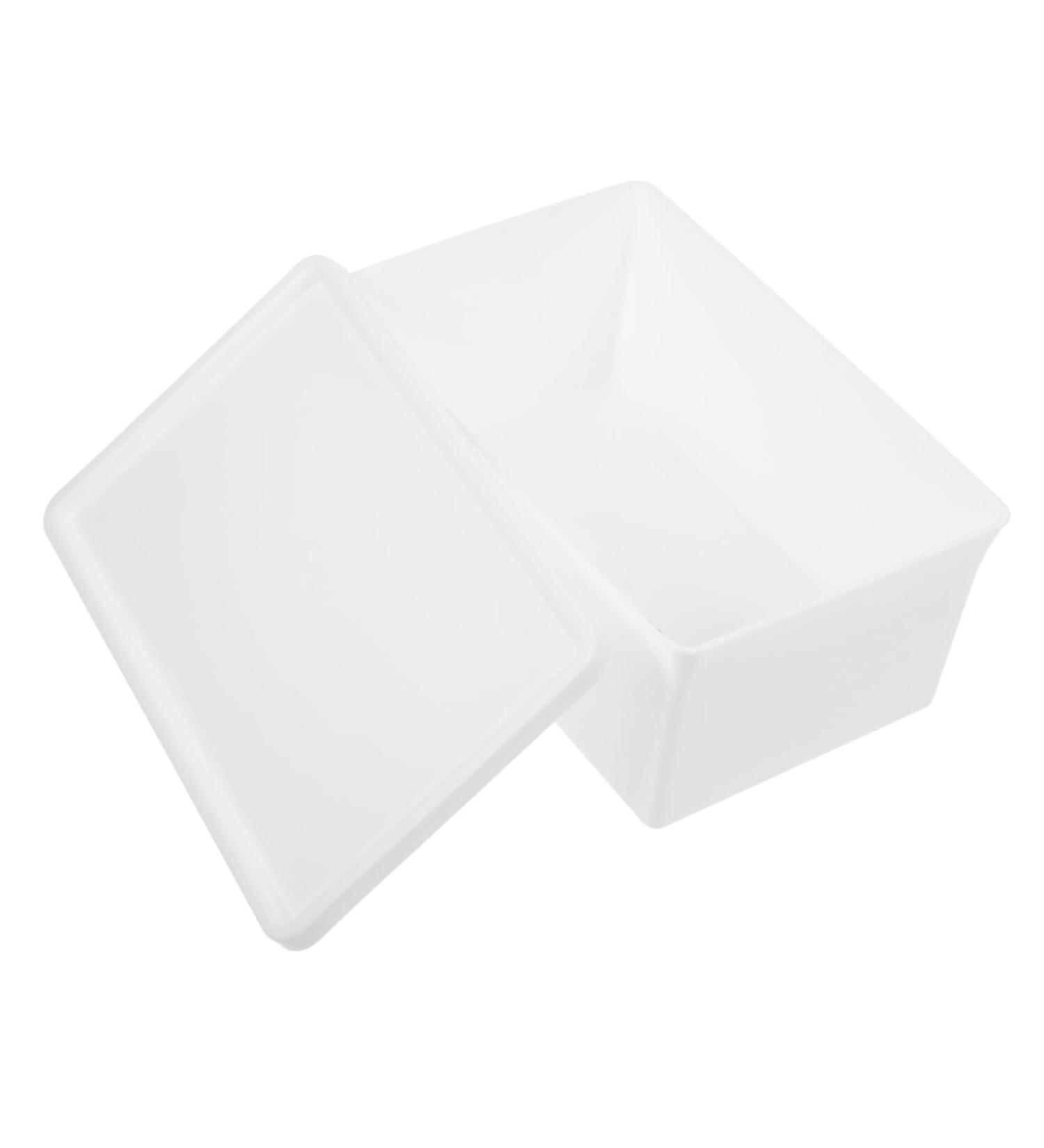 Outanaya Box Sheet Laundry Storage Box Laundry Beads Large Capacity Bucket Laundry Powders Holder 16.8X11X7.5CM White - Buy Online on GoSupps.com