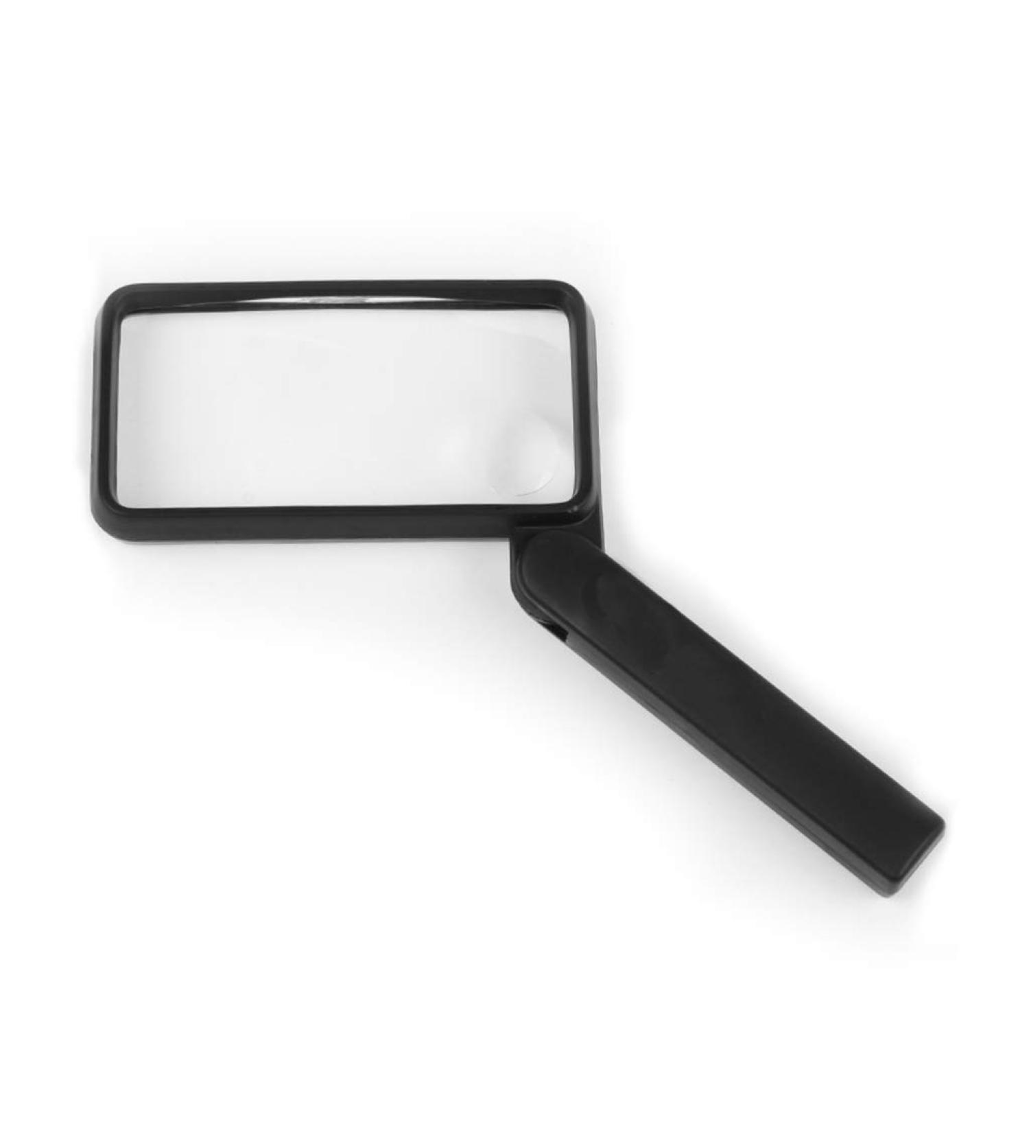 Folding Hand-held Glass 4X Rectangular Folding Reading Mirror for Reading Inspection Low Vision Hobbies and Crafts Good Times - Buy Online on GoSupps.com
