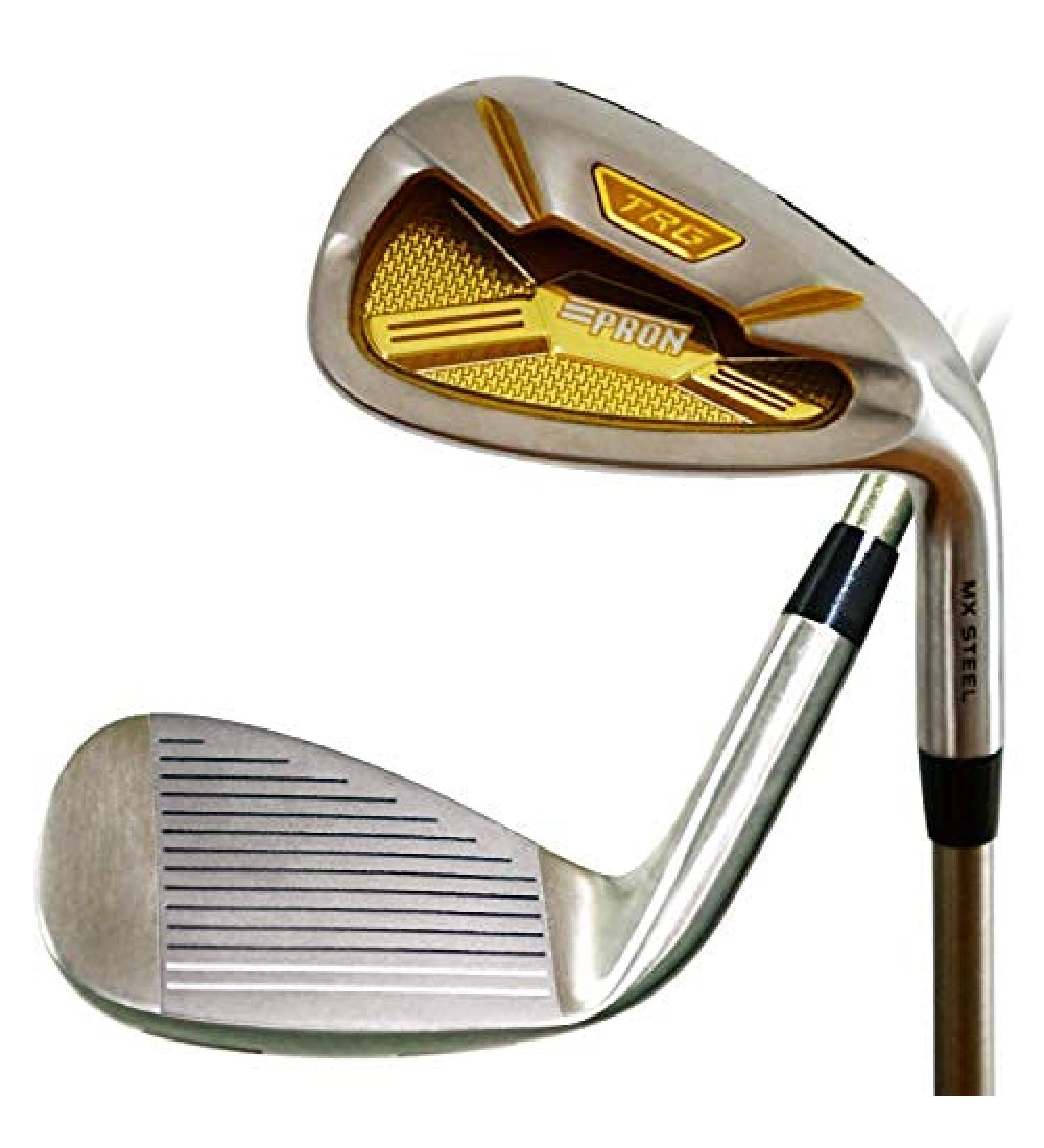 Japan Pron Iron Mens Single Golf Club,Chrome Finish,TRG22 Model,Matrix Stain Steel Right Graphite Standard Length Regular 25 Degrees