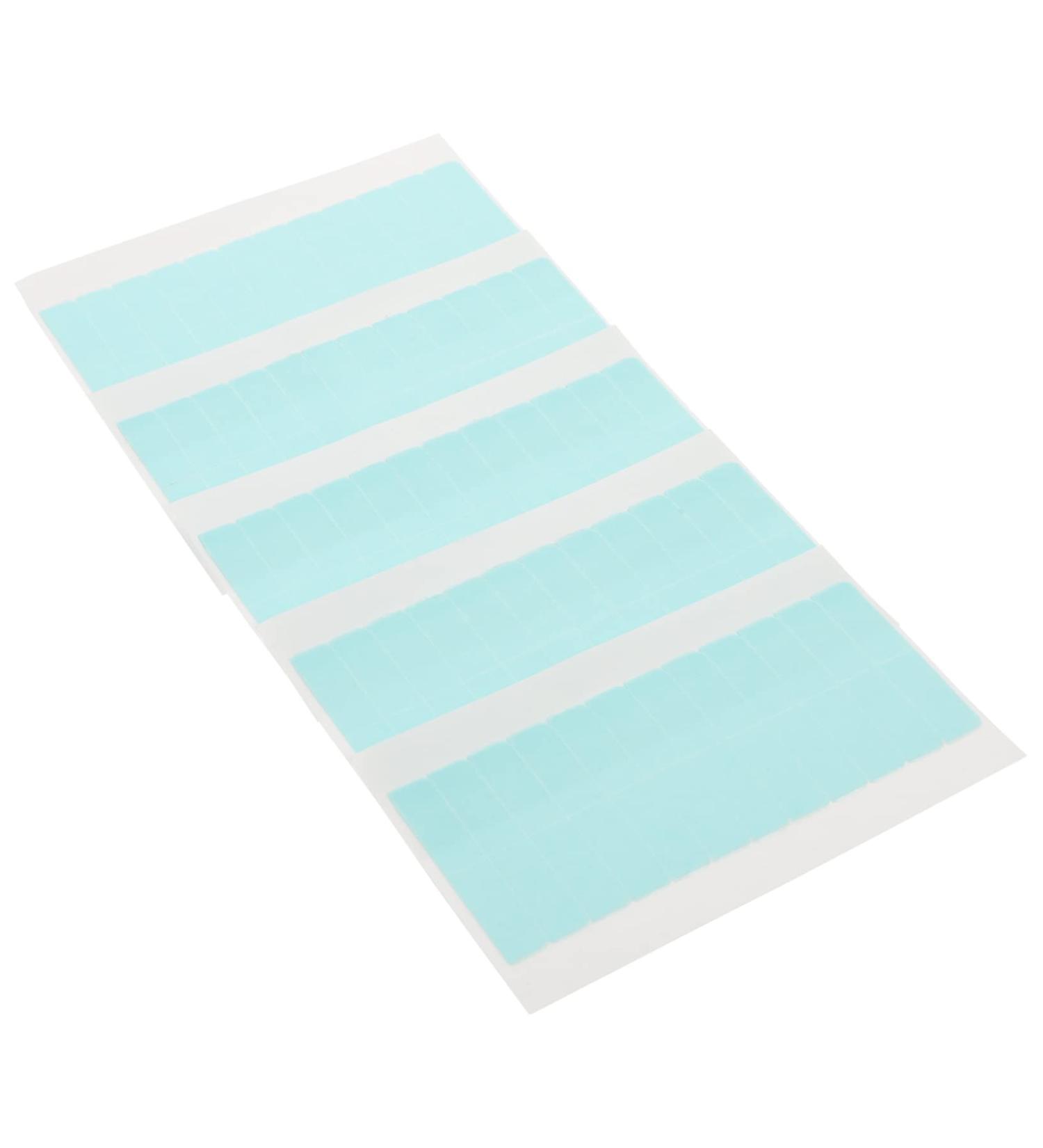 Angoily 5 Sheets Double-sided Tape Double Sided Wig Tape Hair Extension Supplies Stickers for Hair Extension Two Sided Tape Invisible Tape Mexican Cake Decorations Front Lace Seal Adhesive - Buy Online on GoSupps.com