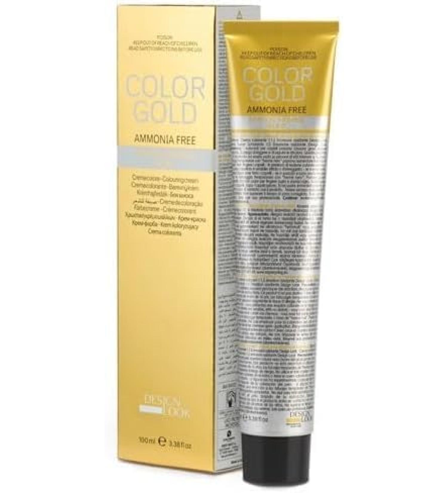 GOLD COLOR 6.1 DARK ASH BLONDE 100ML