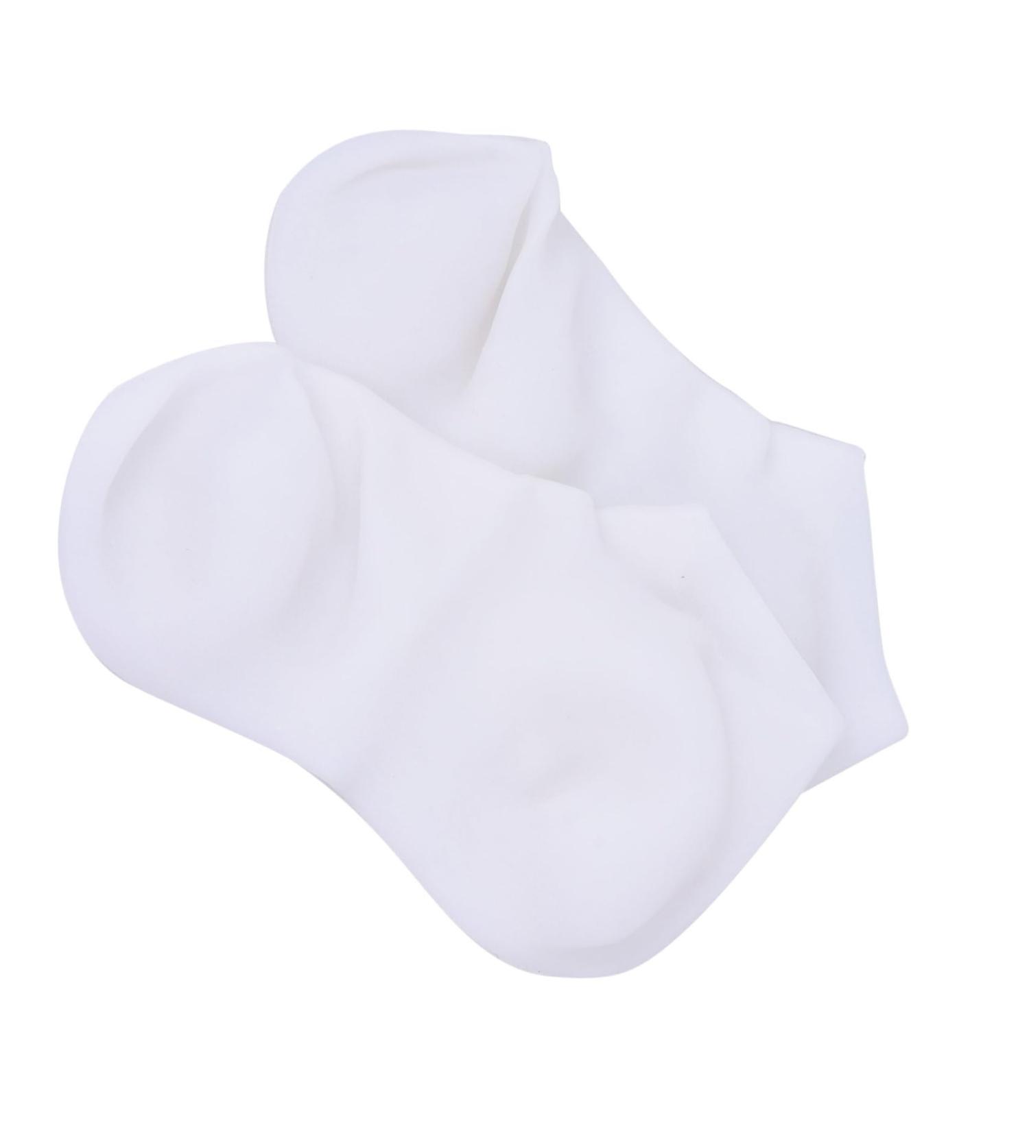 minkissy 1 Pair Protective Socks Silicone Socks Moisturizing Socks Silicone Heel Socks Foot Exfoliator Sock Spa Socks Sebs White Anti Dry Sock Foot Care Sock for Rough Skin Foot - Buy Online on GoSupps.com