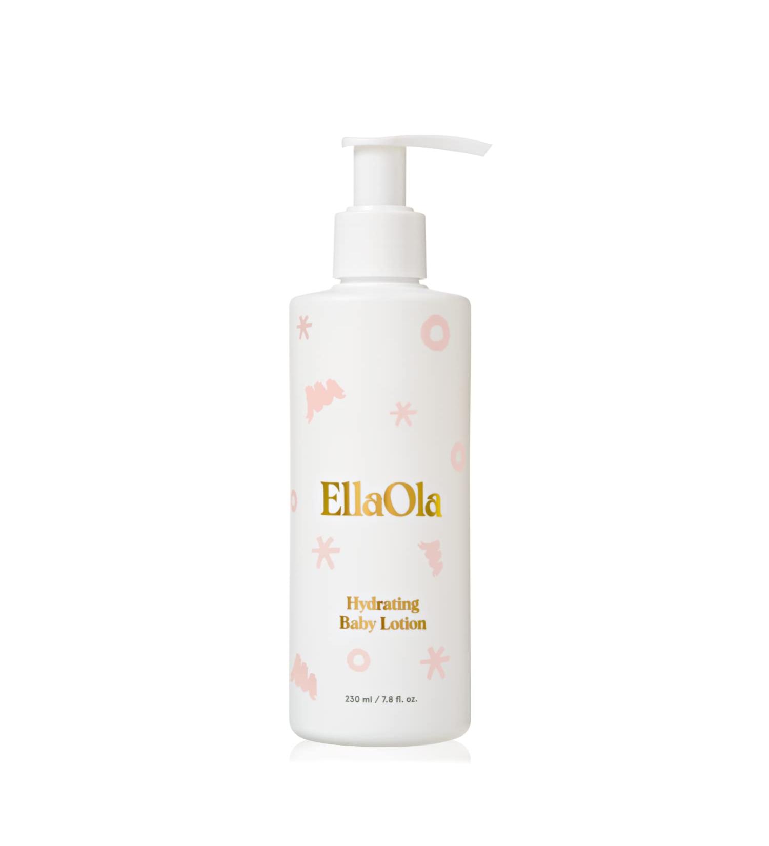 ELLAOLA Deep Moisturizing Baby Lotion | Fragrance Free Organic Hydrating Lotion for Dry, Eczema Prone, Sensitive Skin | Protects Skin Barrier, Non Greasy Formula | 7.8 fl. oz - Buy Online on GoSupps.com