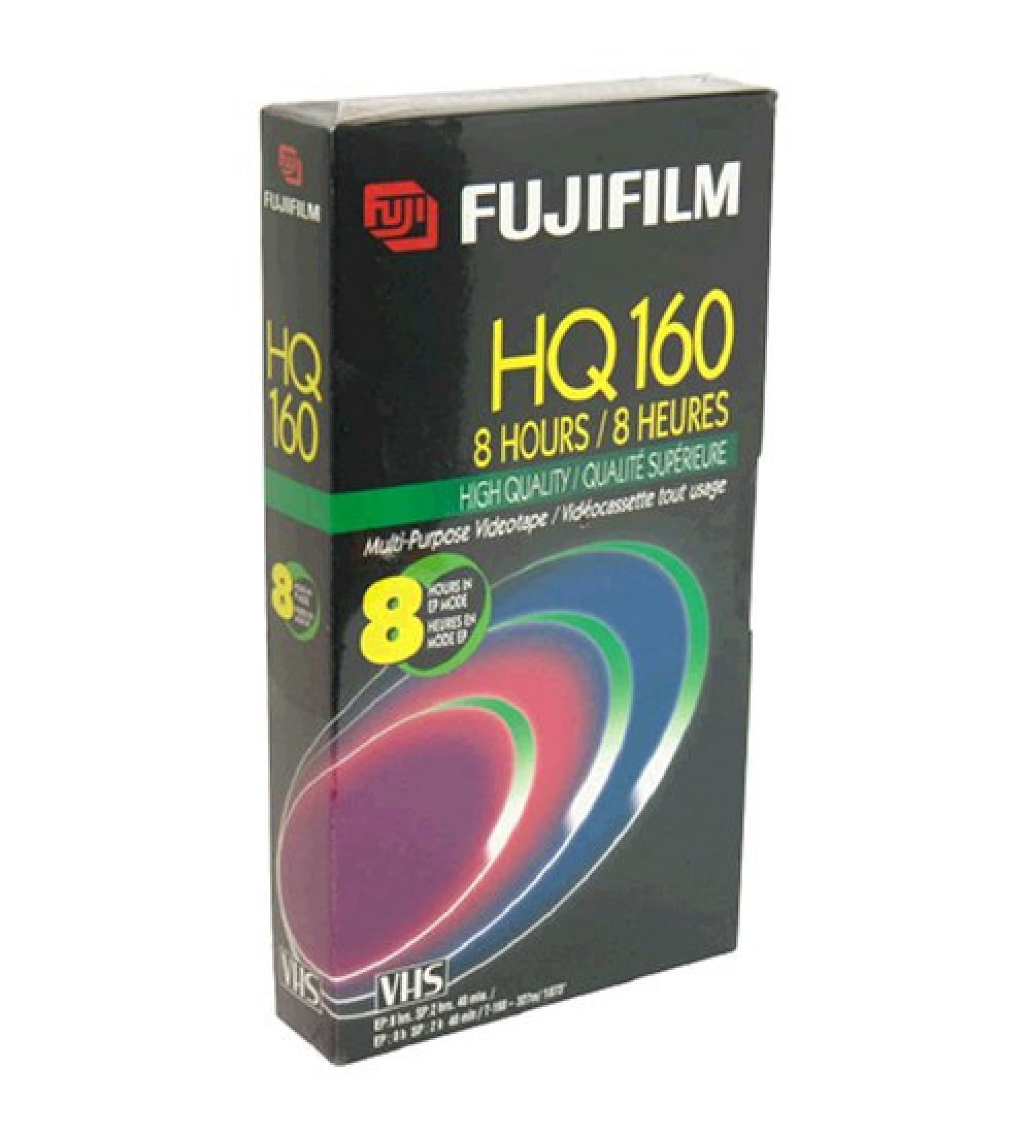 Fuji 23021161 Standard Grade VHS Video Tape (8 Hrs.)