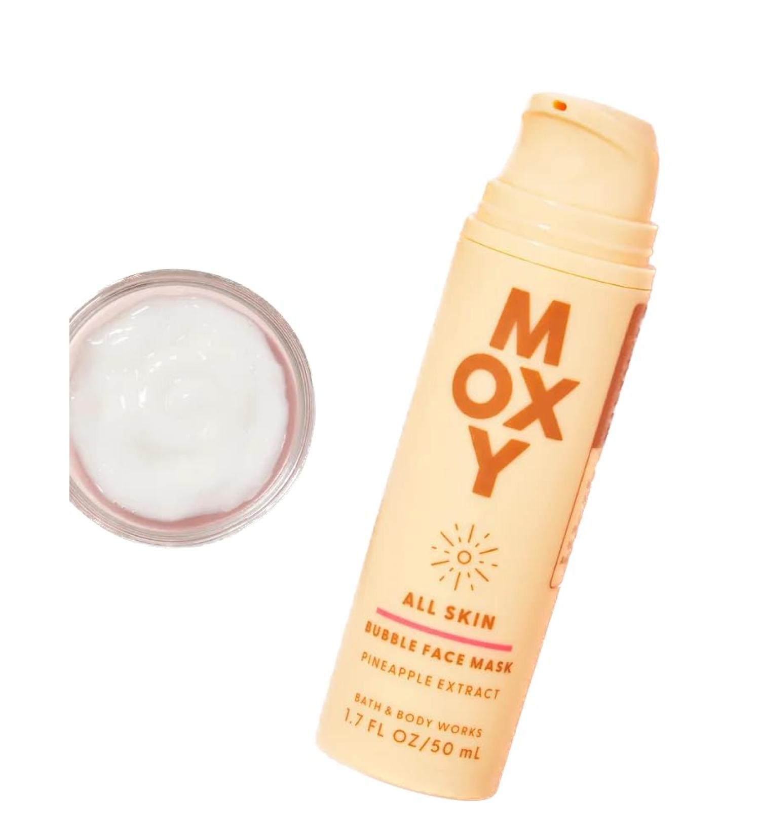 Bath + Body Works Moxy Bubble Face Mask for All Skin Types - with Pineapple Extract - 1.7 ounces All Skin: Bubble Mask