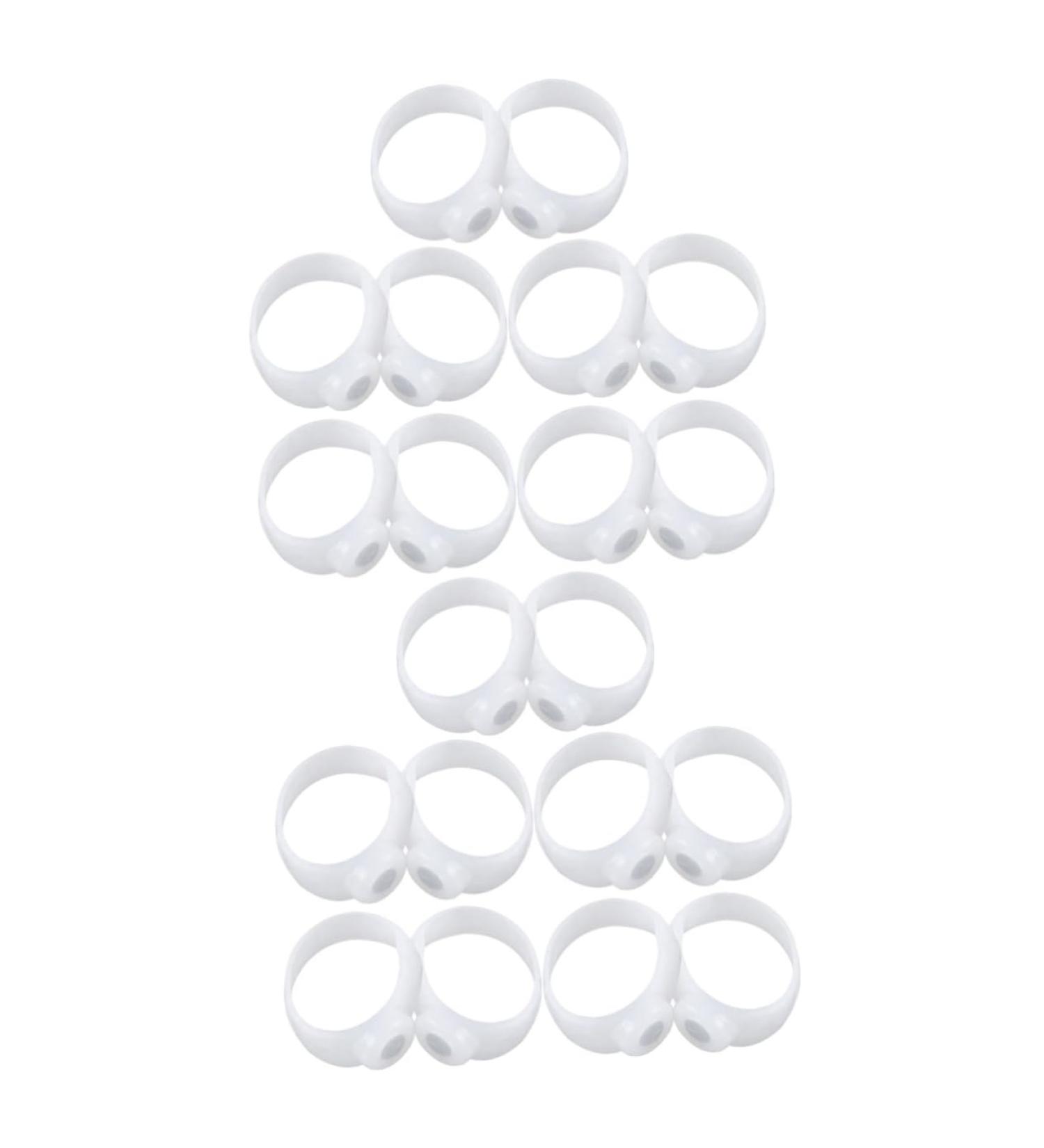 10 Pairs Magnetic Toe Ring Acupoint Covers - Versatile Elastic Band Covers for Women - Buy Online on GoSupps.com