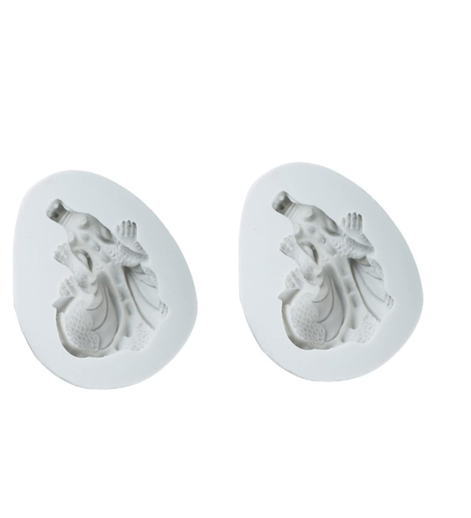 COHEALI 2pcs Easter Resin Molds Clay Making Tools Easter Cake Molds Fondant Molds Cupcake Topper Decorating Mold Gummy Molds Silicone Soap Molds Lollipop Mold Candle Decorate Candy White - Buy Online on GoSupps.com