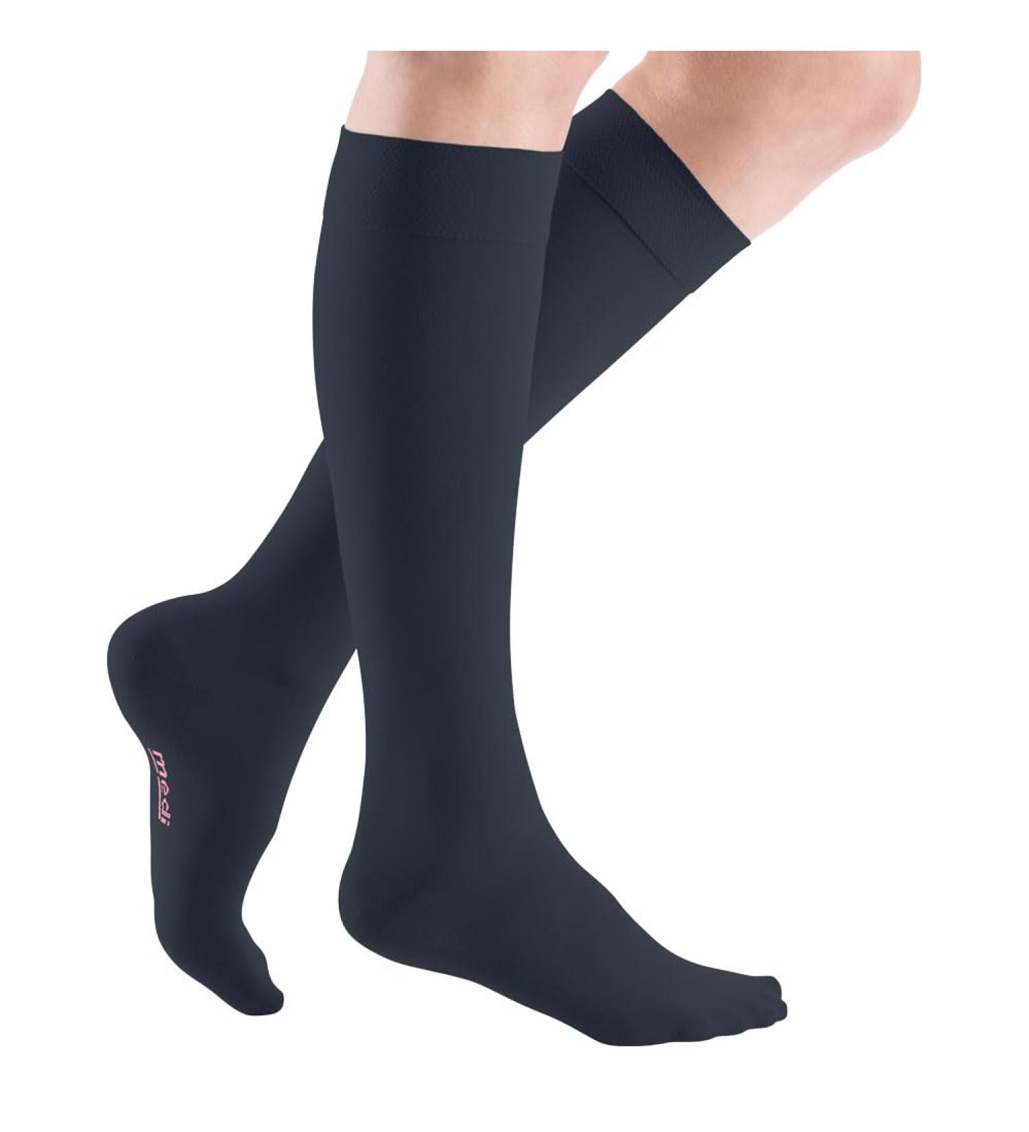 mediven elegance CCL1 AD compression stockings normal (39-44 cm) VII marine