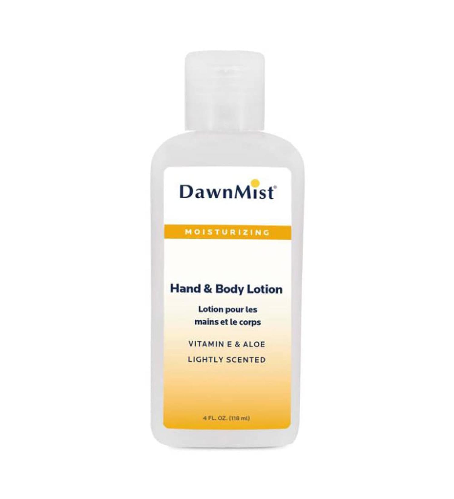 Dukal DUK HL3343 Dawnmist Hand & Body Lotion Flip Top Cap 4 OZ (Pack of 96)