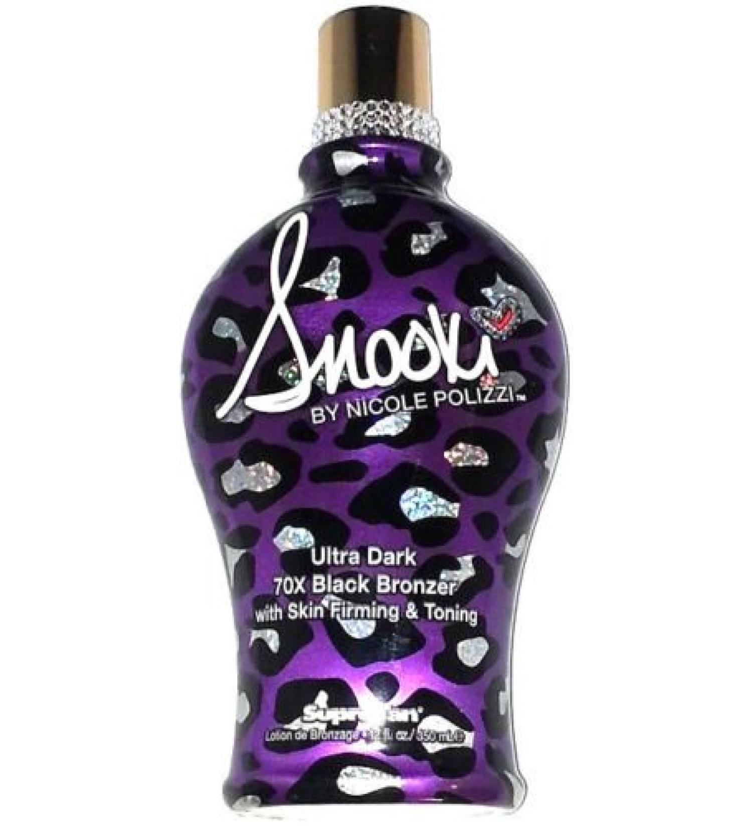 Snooki Ultra Dark 70X Black Bronzer Skin Firming Tanning Bed Lotion by Supre 12 fl. oz. (350 ml)