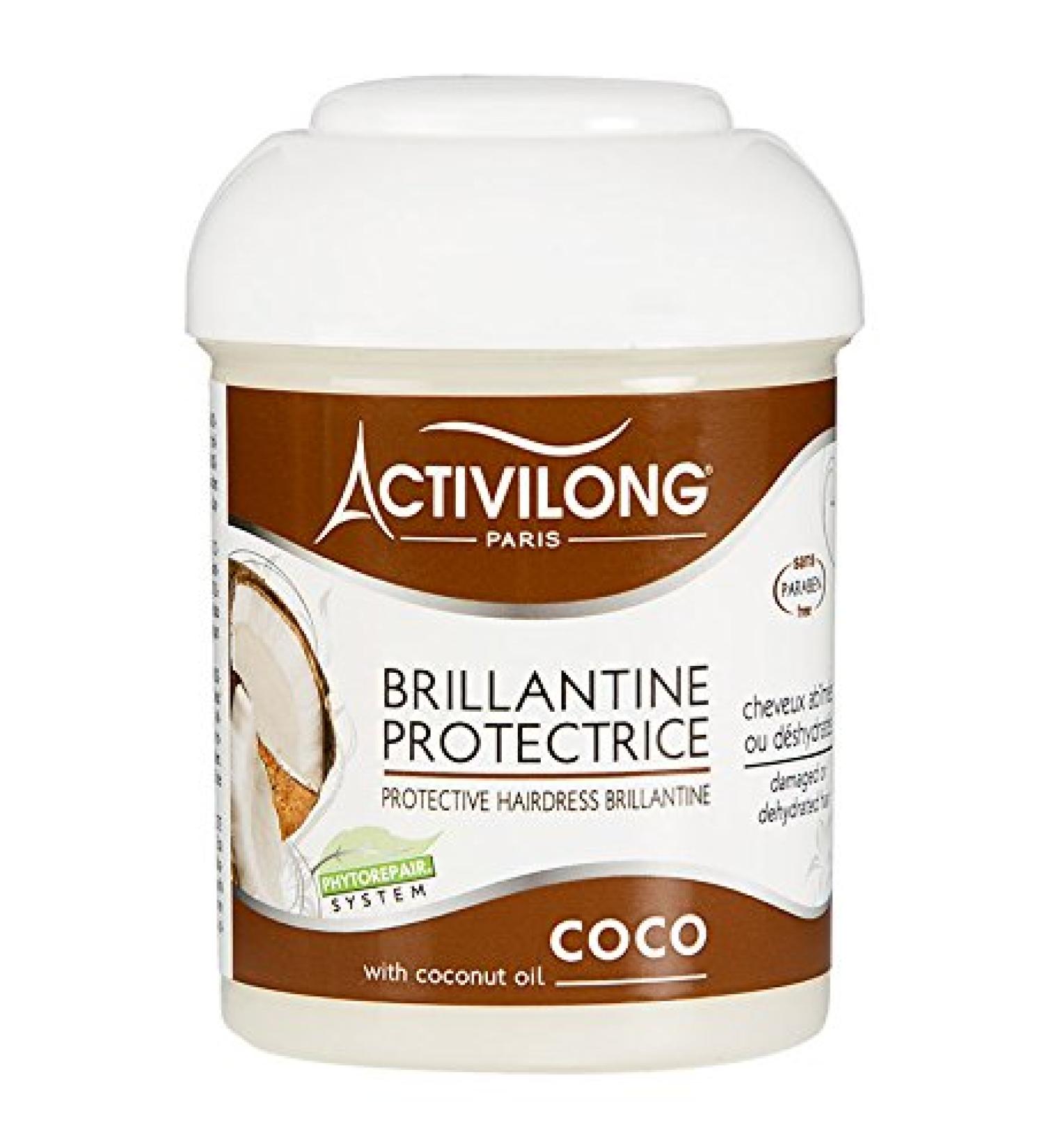 Activilong Brillantine Protective Coconut 125 ml - Pack of 3