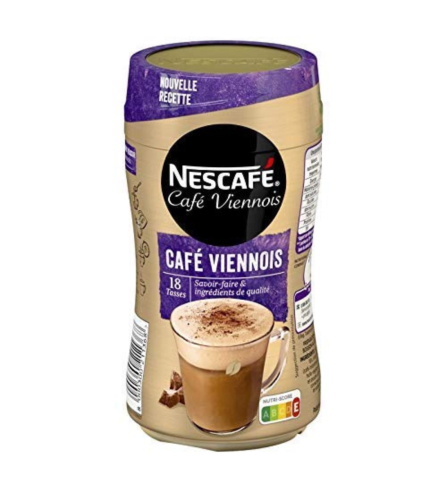 NESCAFE - Cappuccino Viennese Coffee 306G - Pack of 3 - free delivery