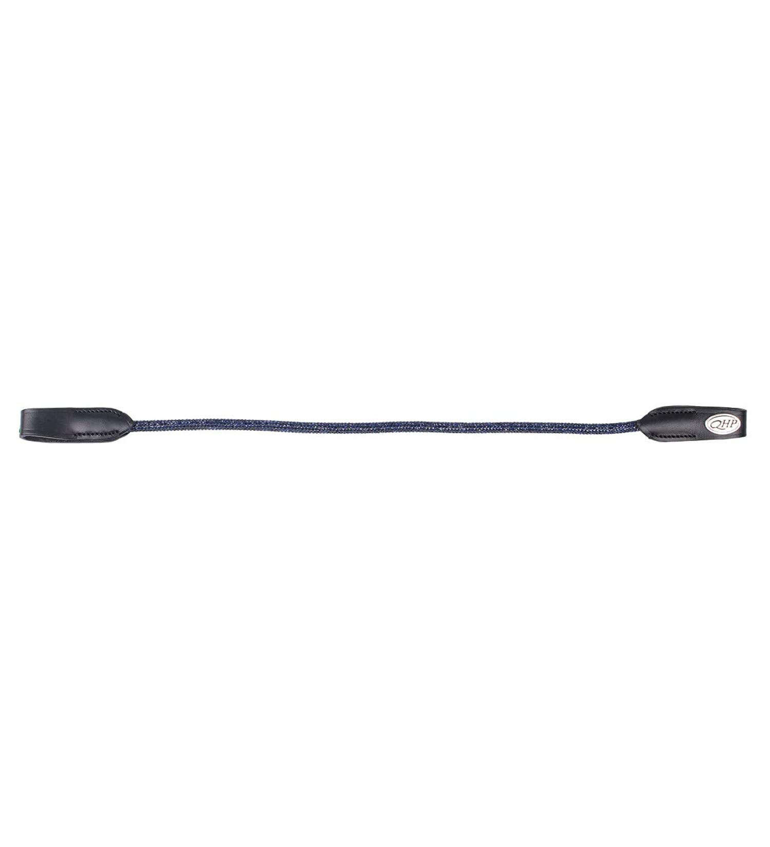 ARBO-INOX Full Black/Navy Horse Browband with Rhinestones | Premium Leather Browband for Stylish Riding - Buy Online on GoSupps.com
