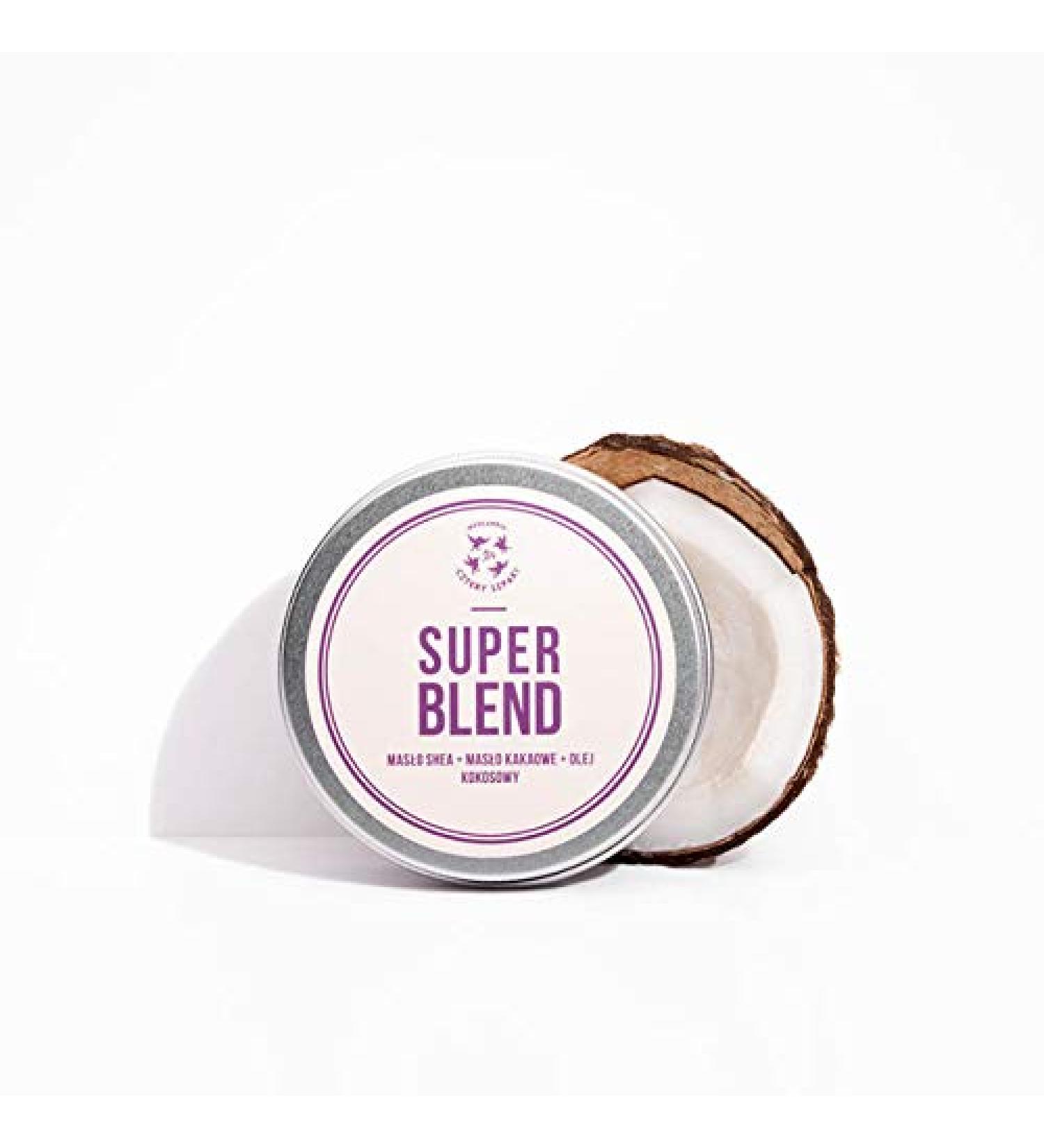 Four Starlings Soapmakers Super Blend butter for the whole body all skin types multi-purpose unaffected shea and cocoa butter plus coconut oil 100 % natural 1 can x 150 ml