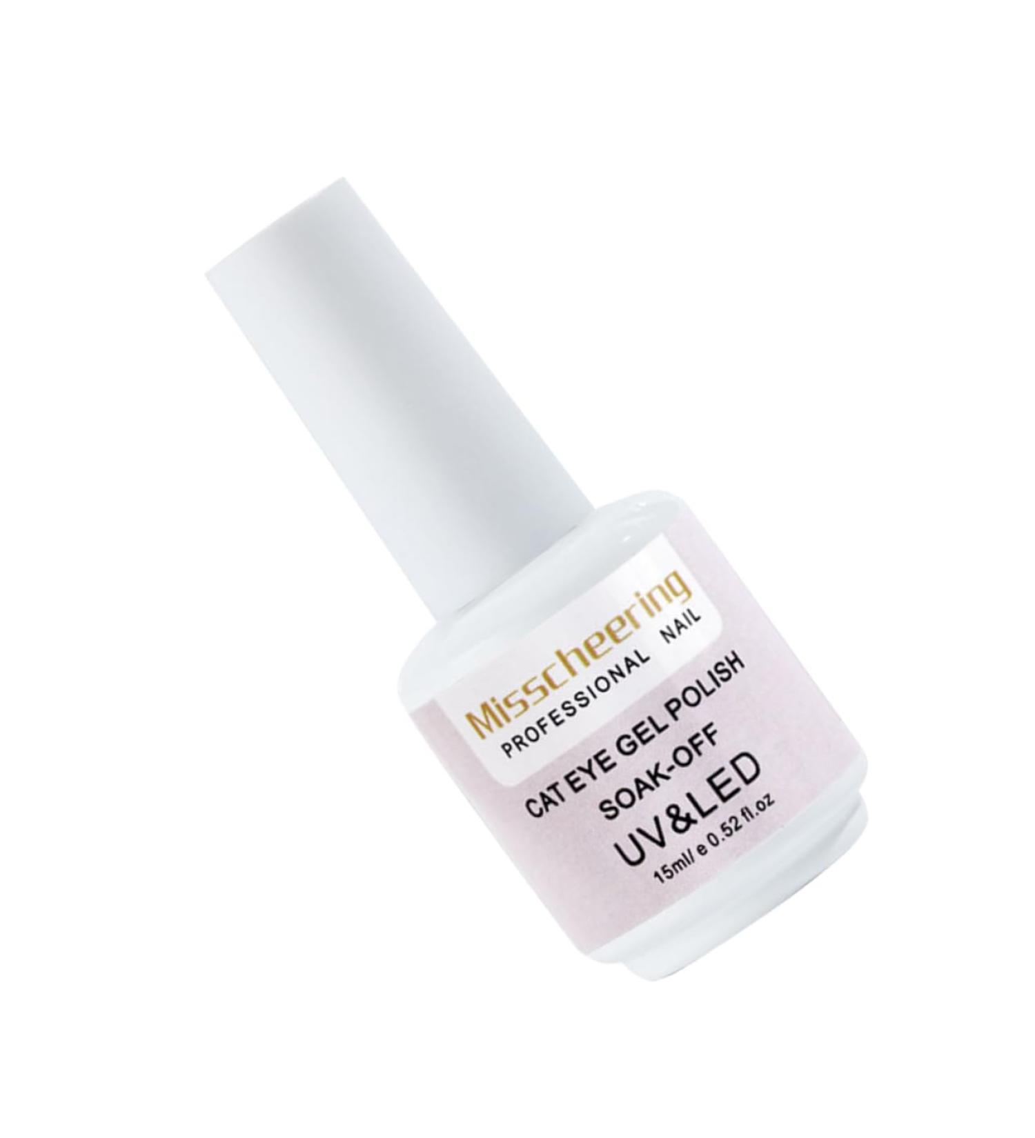 minkissy 1pc Cat Eye Nail Gel Nails Tips Arts Soak off Nail Polish Cat Eye Magnet Gel Home Manicure Product Diy Nail Accessory Uv Magetic Polish Nail Salon Cat Eye Gel Set - Buy Online on GoSupps.com