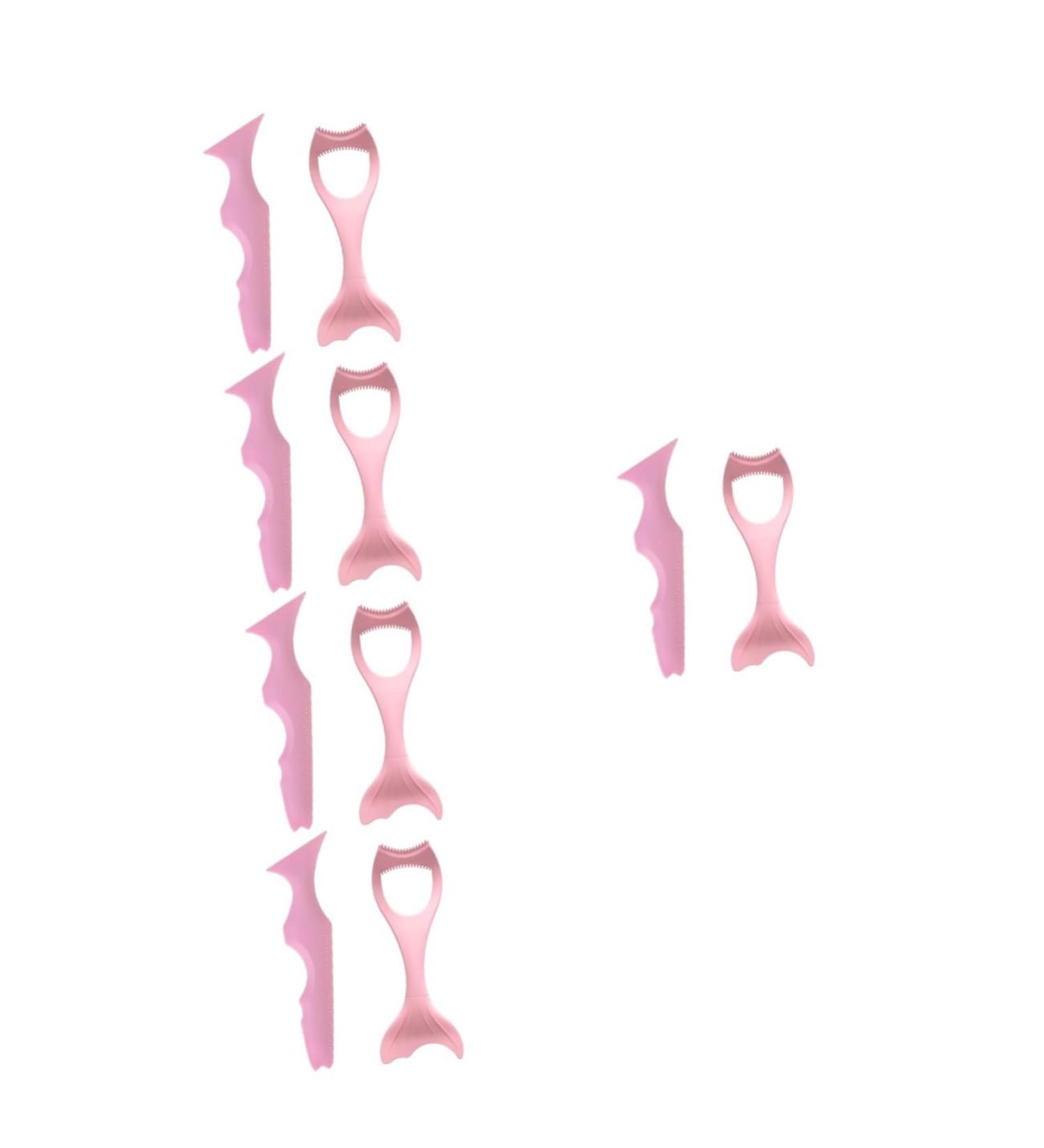 NOLITOY 10 Pcs Eyeliner Eyeshadow Eyebrow Pencil Stencil Silicone Eyebrow Stencil Blindfold Eye Protection - Buy Online on GoSupps.com