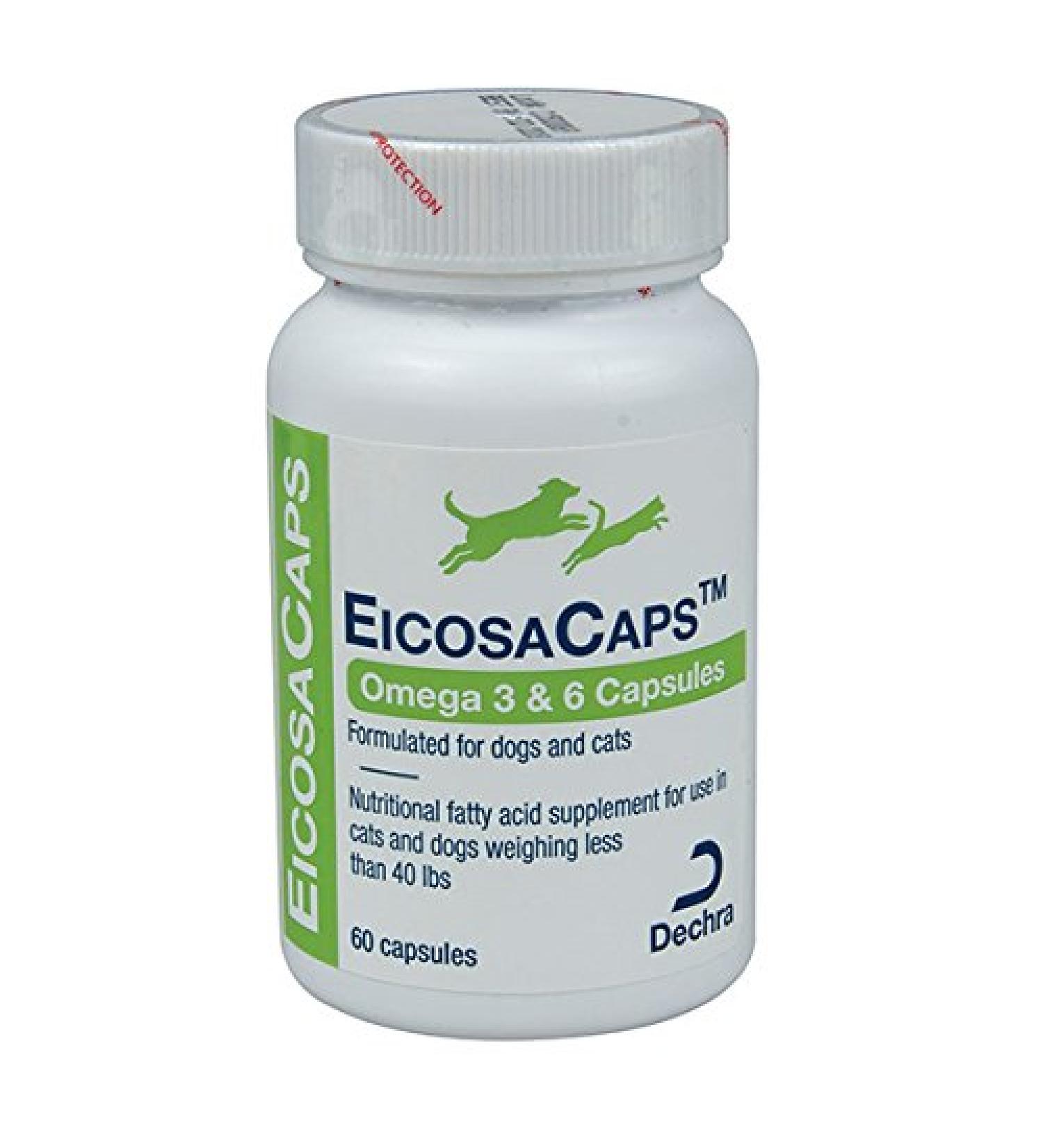 EicosaCaps - Up to 40 pound Size - 60 caps