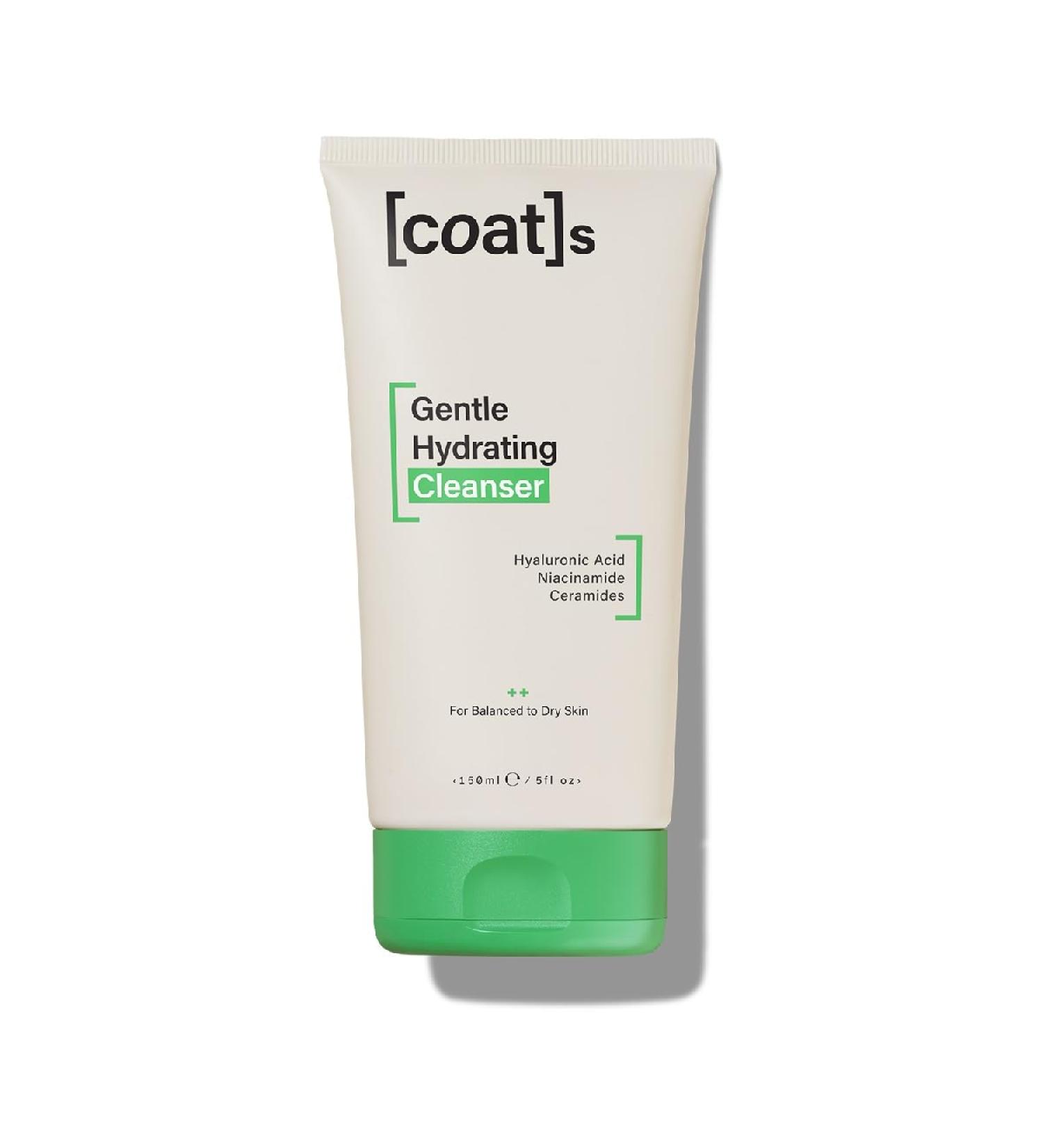 Coats Hydrating Facial Cleanser with Ceramides & Hyaluronic Acid - 150ml - For Combination to Dry Skin - Face Wash for Women and Men - Buy Online on GoSupps.com