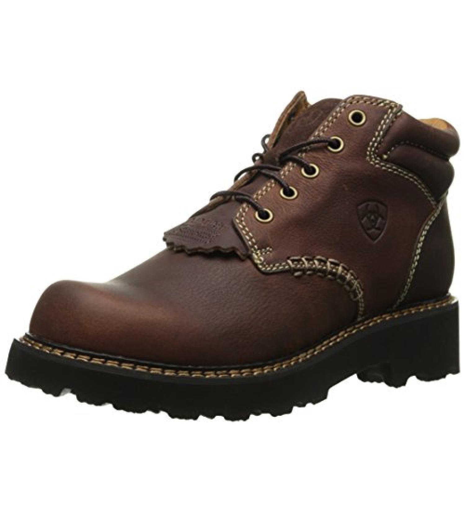 Ariat Canyon Women's Round Toe Lace-Up Leather Ankle Boot 8 Dark Copper - Buy Online on GoSupps.com