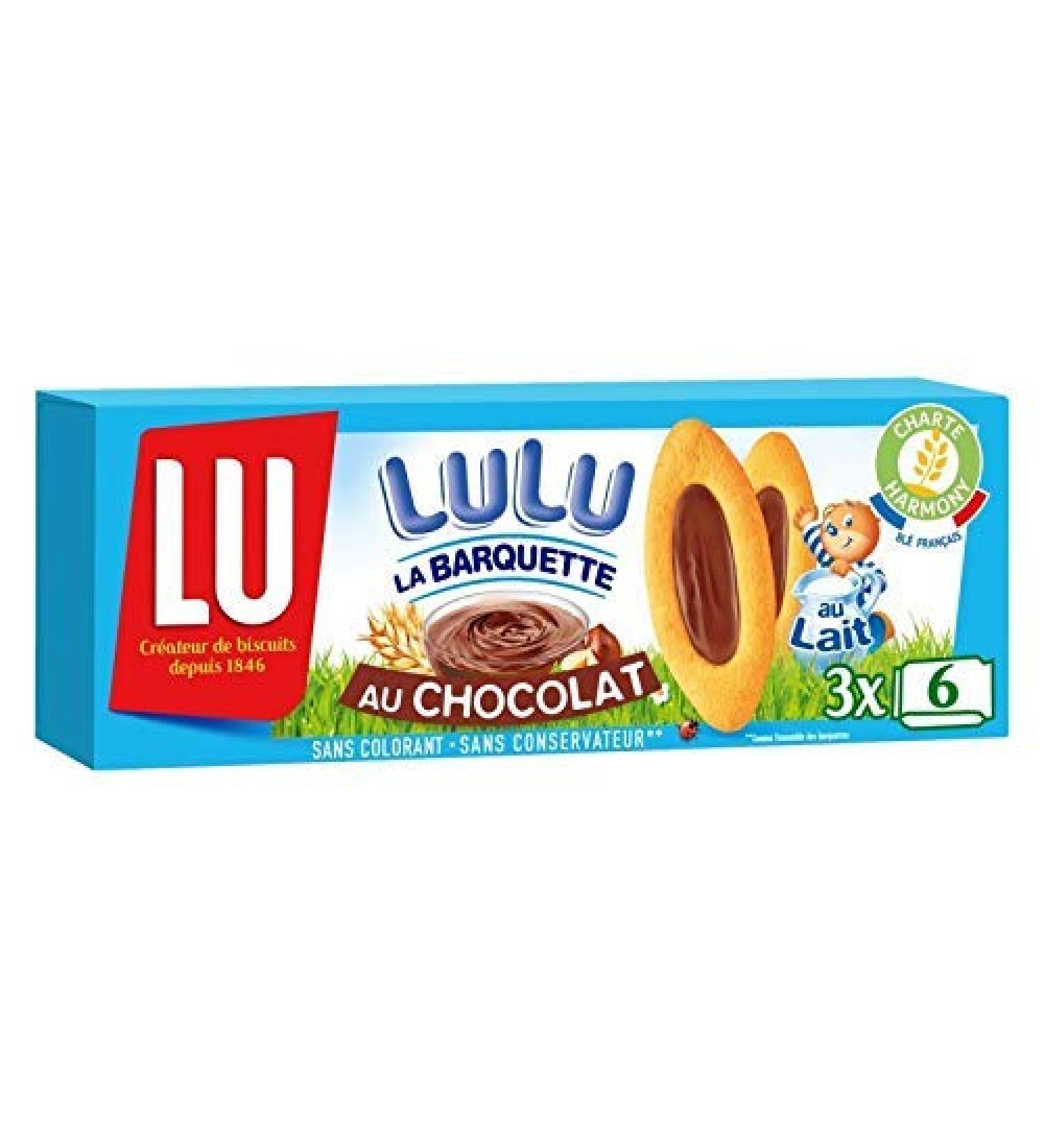 BARQUETTE - Chocolate Barquette 120G - Pack of 4 - free delivery