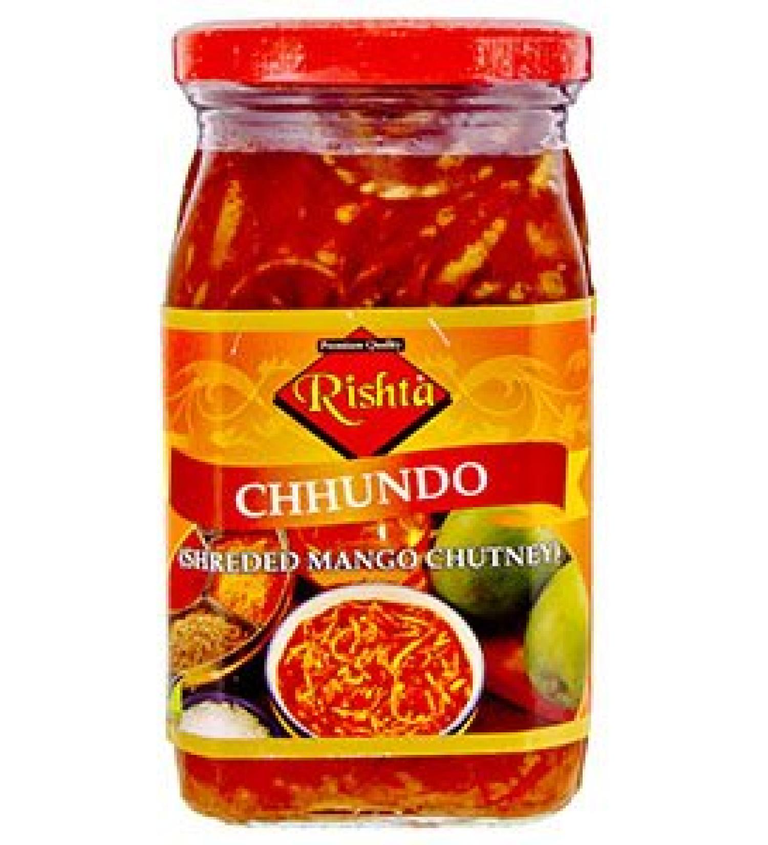 Falconsuperstore Chundo Shredded Mango Chutney 450g