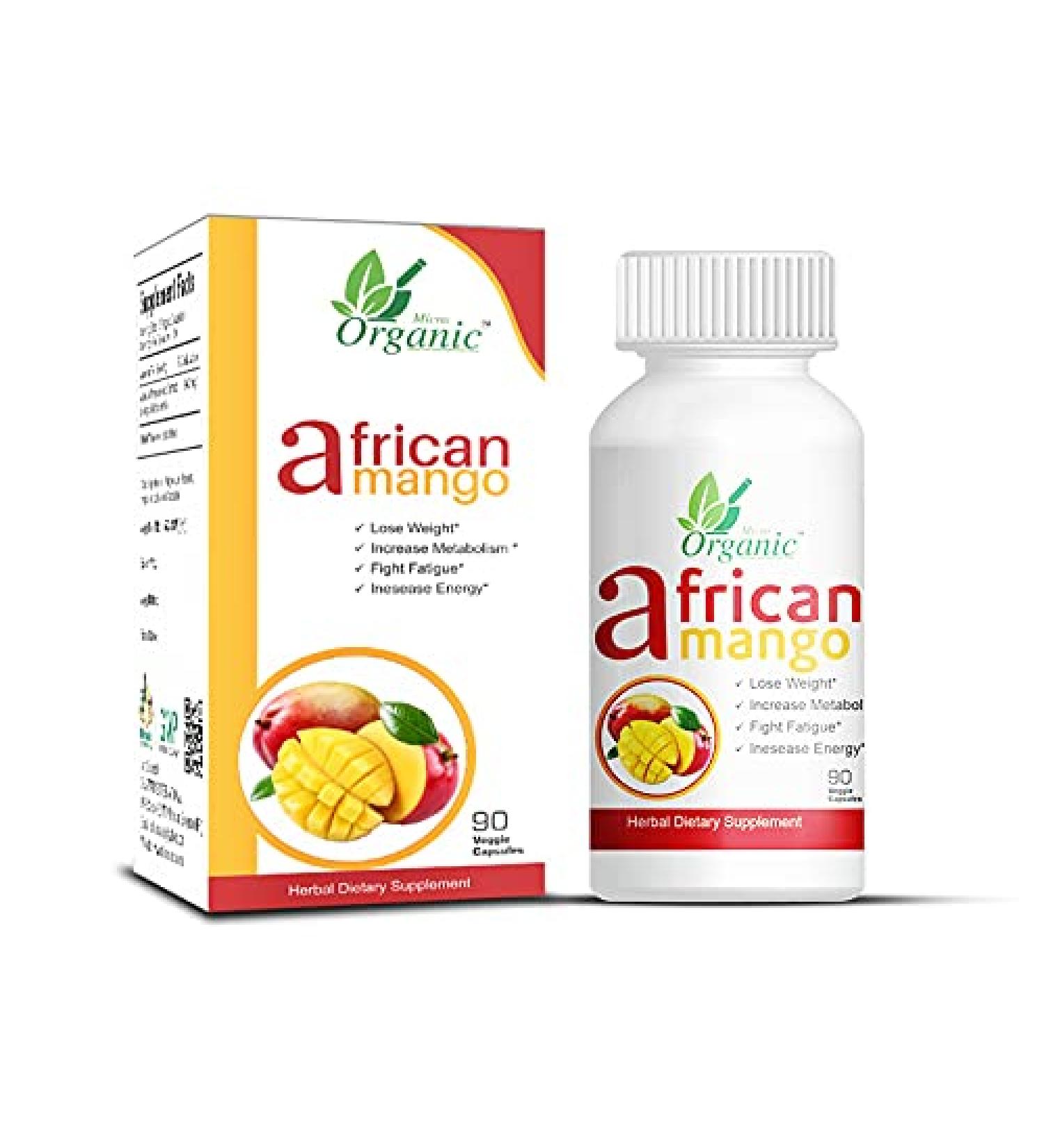 Generic African Mango Seed Extract 480mg with Magnesium Stearate Vegetable Cellulose Capsules 180 Count (Pack of 2) - Buy Online on GoSupps.com