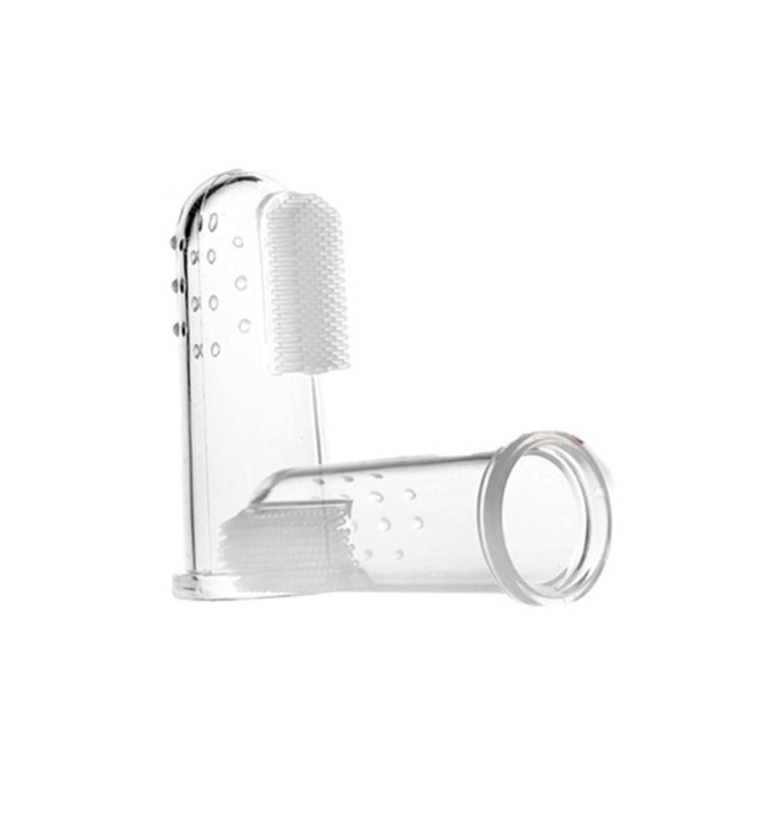 Healvian 2pcs Finger Toothbrush for Toddlers | Gentle Baby Cleaning Brush for Optimal Oral Care - Buy Online on GoSupps.com