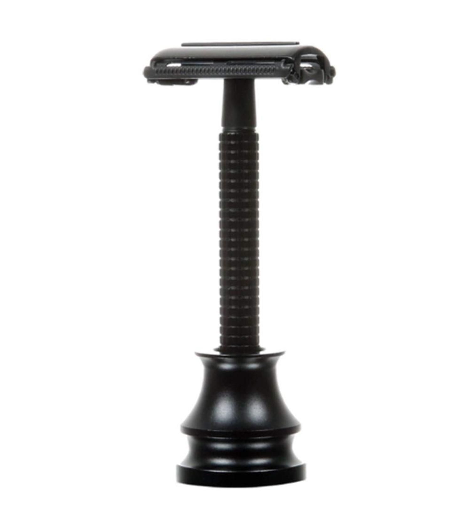 PHTOIT Adjustable Double Edge Razor - Classic Travel Manual Shaver for Men | Wet Shaving Black - Buy Online on GoSupps.com