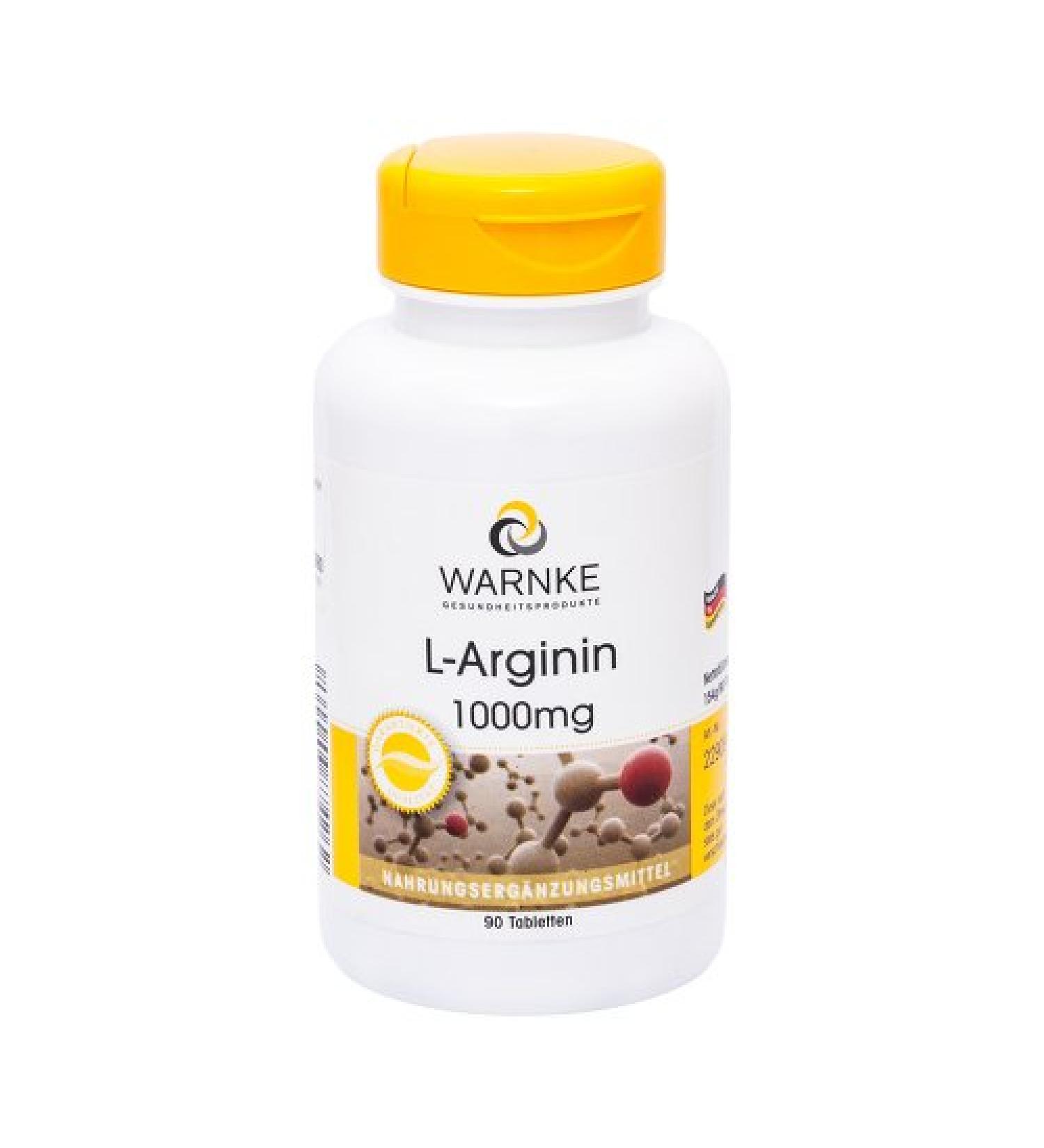 L-ARGININE 1000 mg tablets 90 pcs tablets