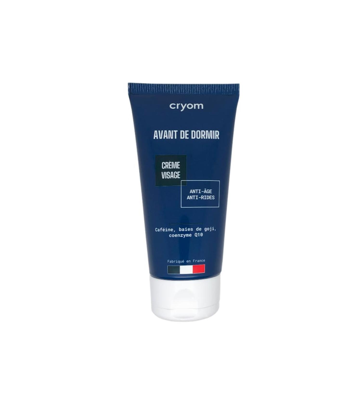 Cryom Anti-aging and anti-wrinkle face cream BEFORE SLEEPING 75ml tube men's cosmetics - Buy Online on GoSupps.com